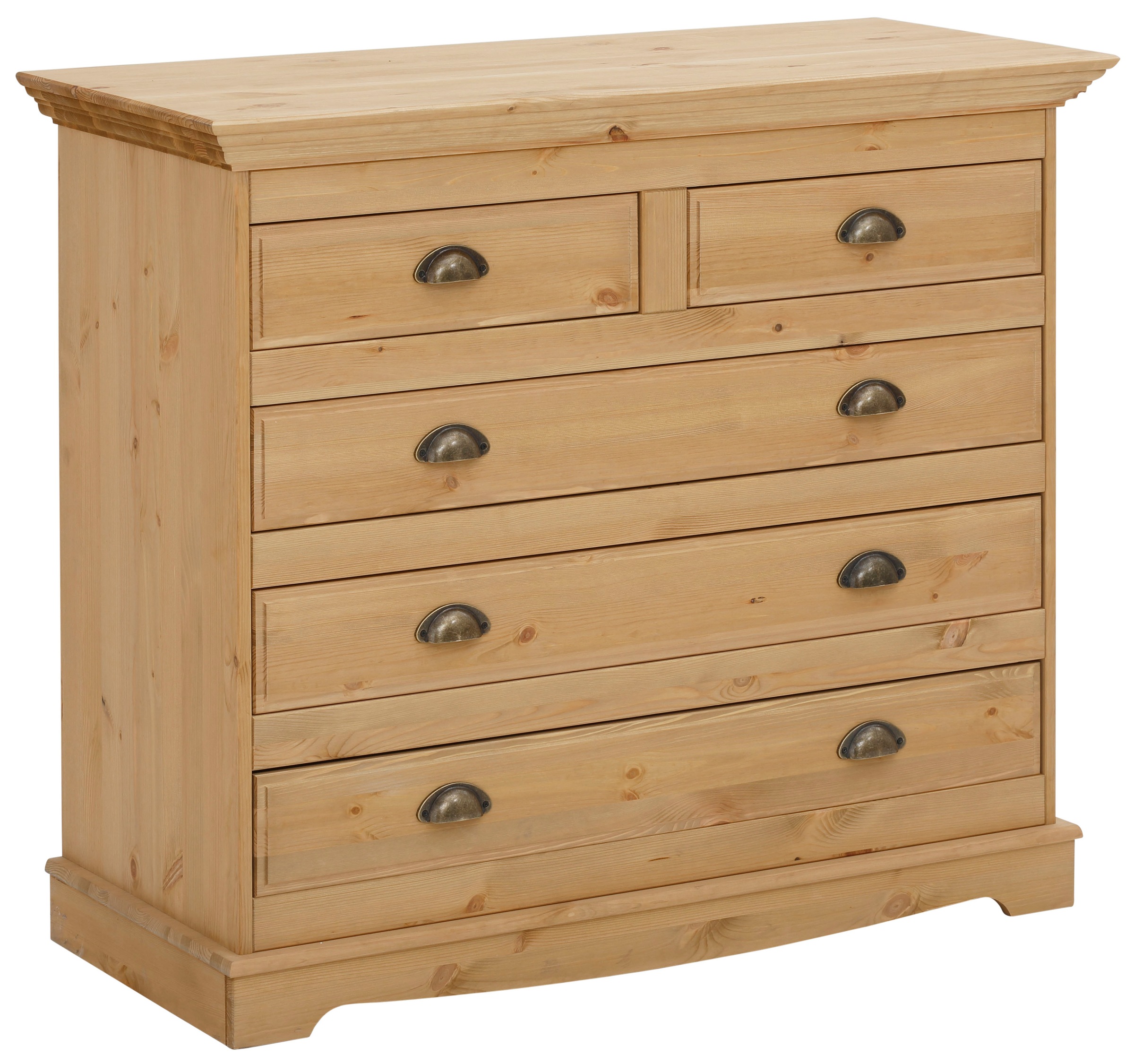 Image of Home affaire Schubkastenkommode »Eva«, Kommode "Eva" aus Kiefer massiv, Breite 102 cm bei Ackermann Versand Schweiz