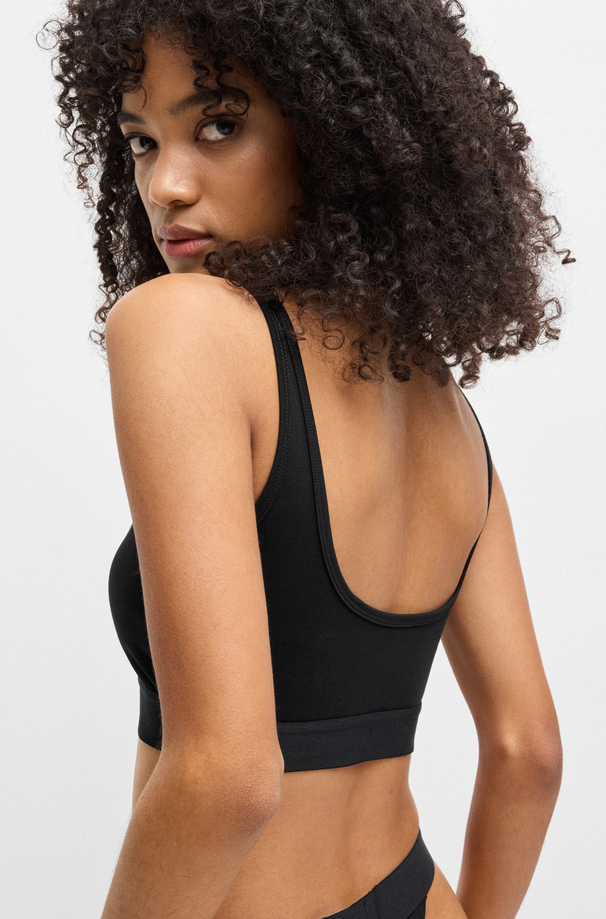 HUGO Underwear Bralette-BH »BRALETTE RED LABEL«, mit HUGO Logo