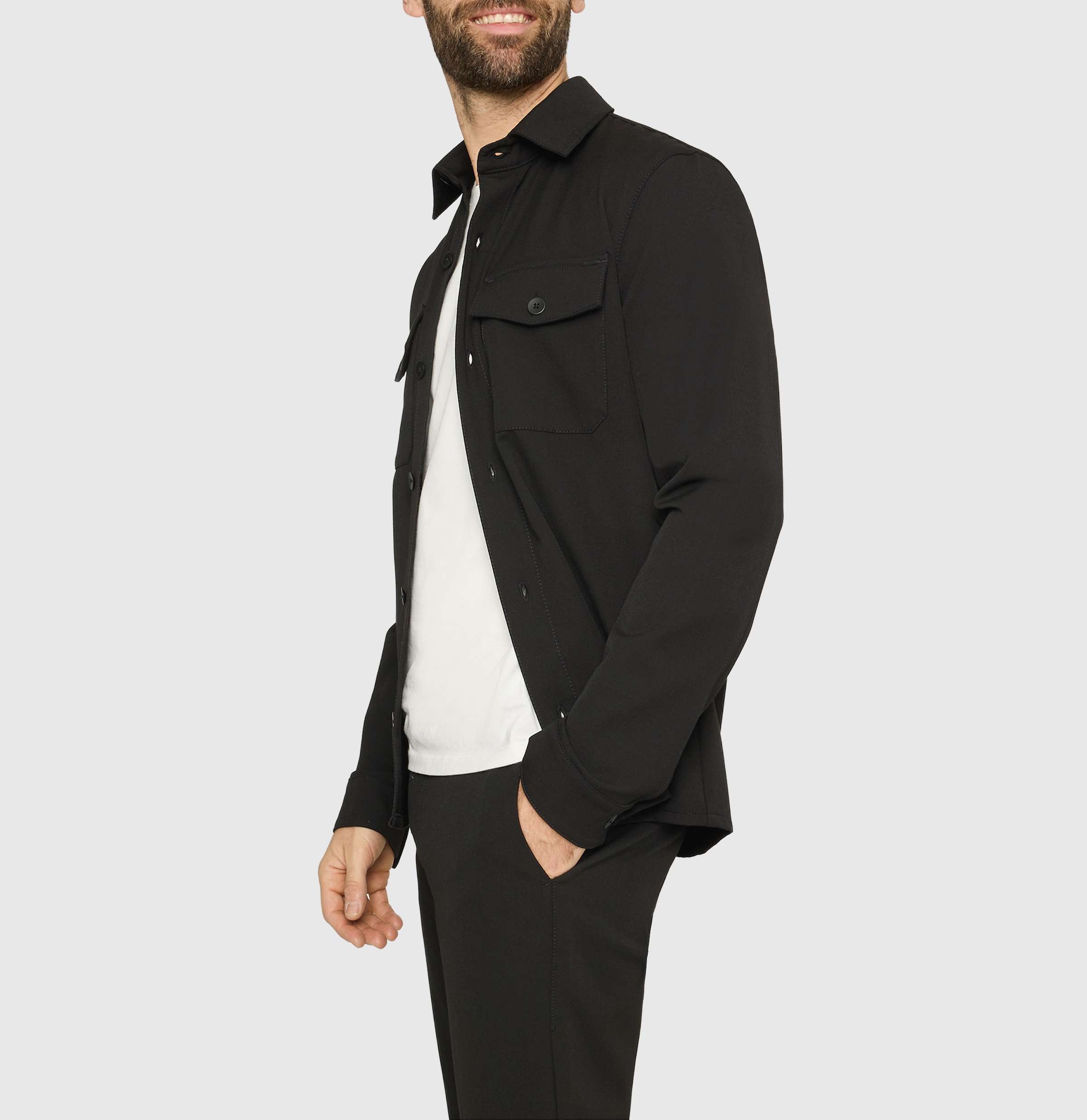 MAC Chemise d'extérieur »Overshirt« Over-Size- Look