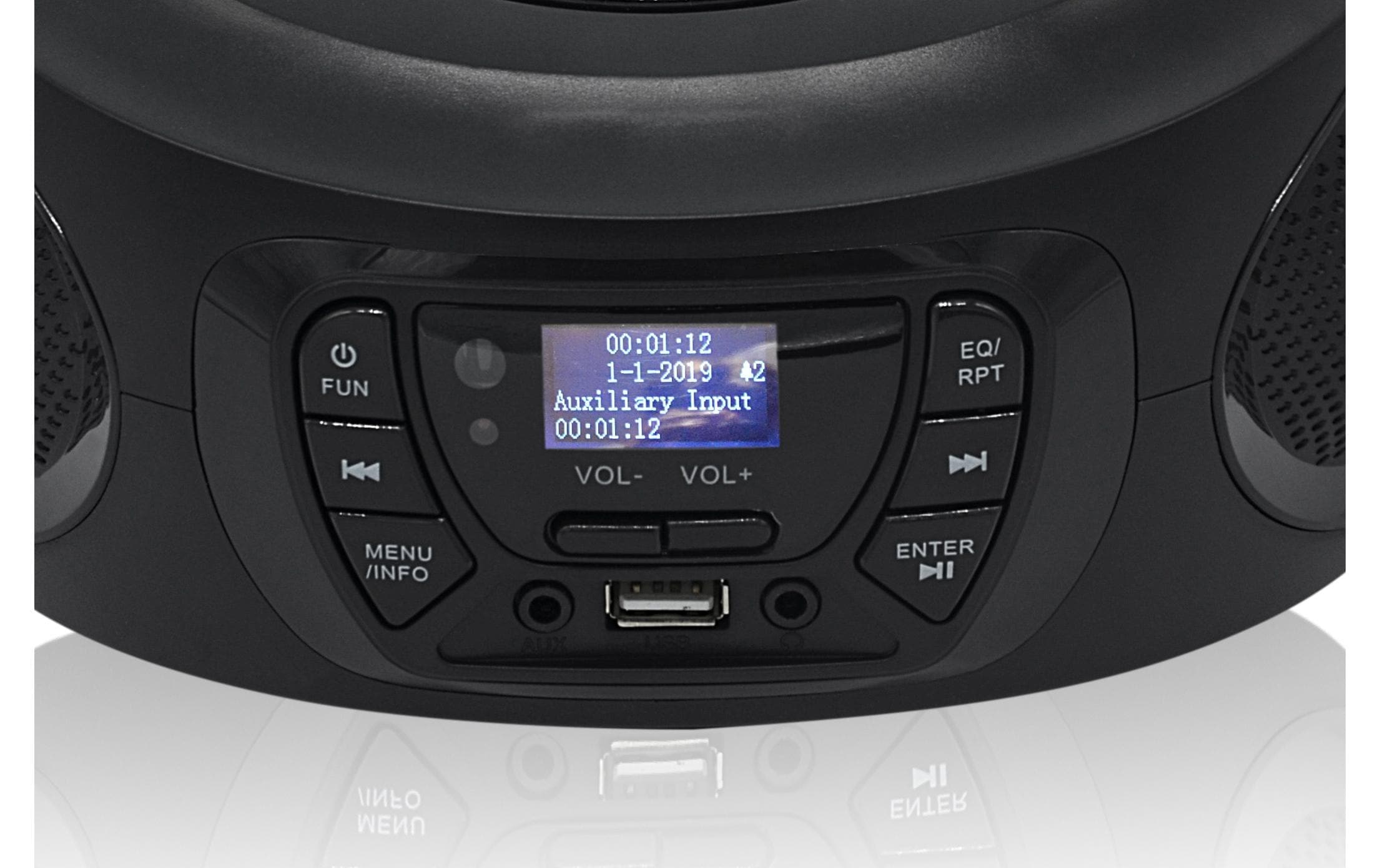 CD-Radiorecorder »Roadstar CDR-375«, CD-Player, Display