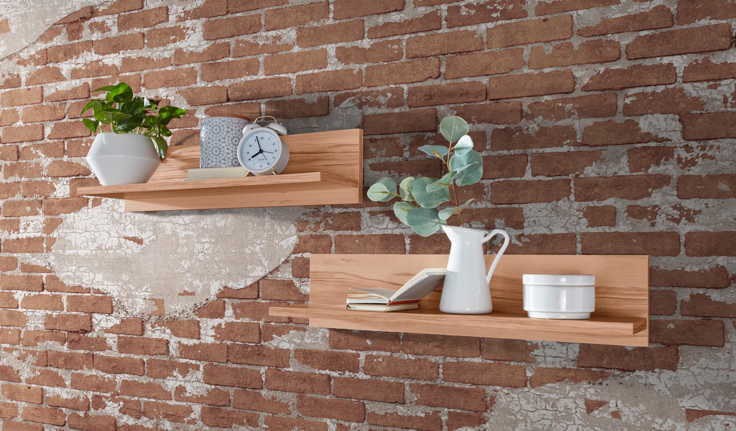 Image of Woltra Wandregal »Sienna«, (Set, 2 St.), Breite 70 cm bei Ackermann Versand Schweiz