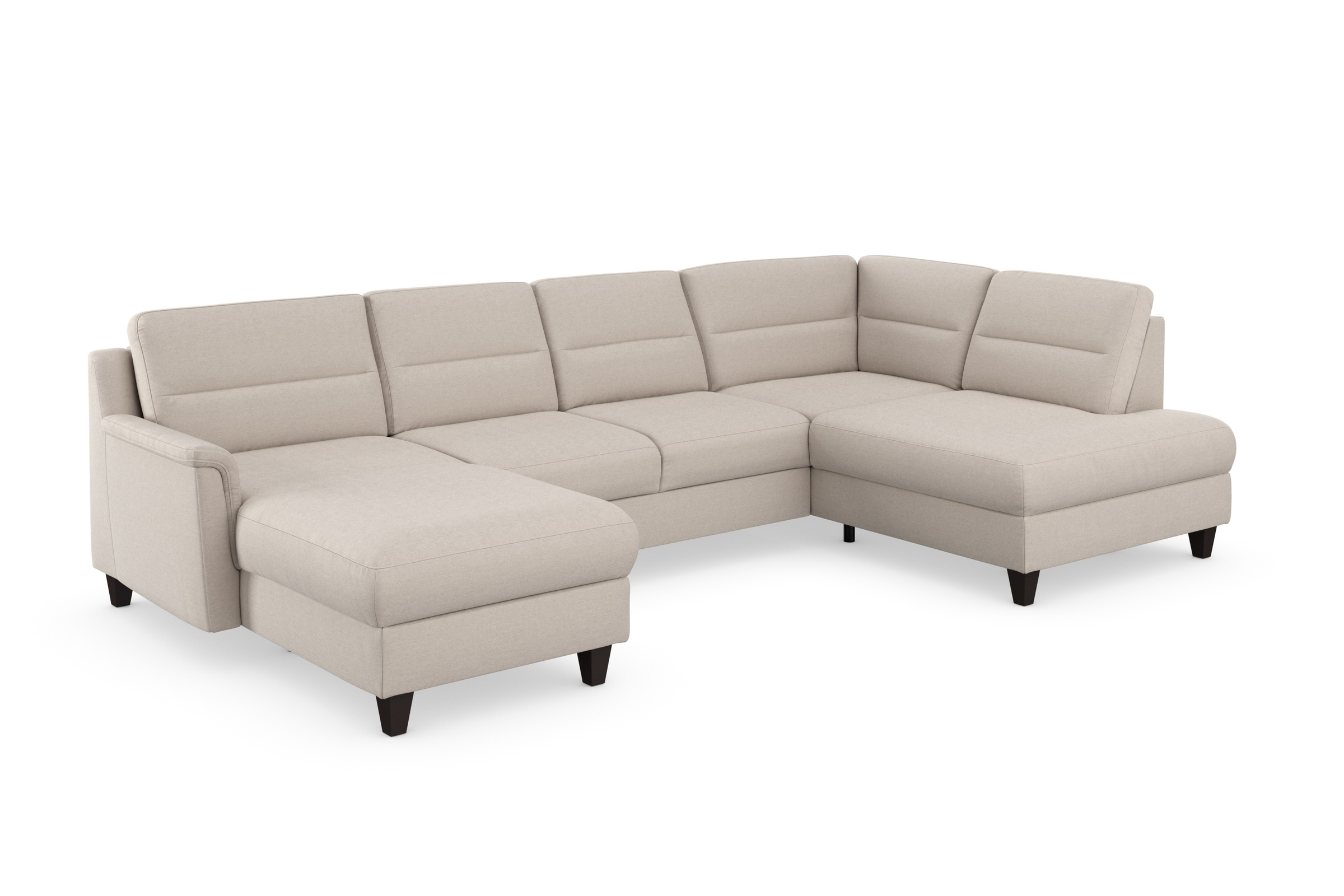 sit&more Wohnlandschaft »Farö U-Form«, inklusive Federkern, wahlweise mit Bettfunktion und Bettkasten