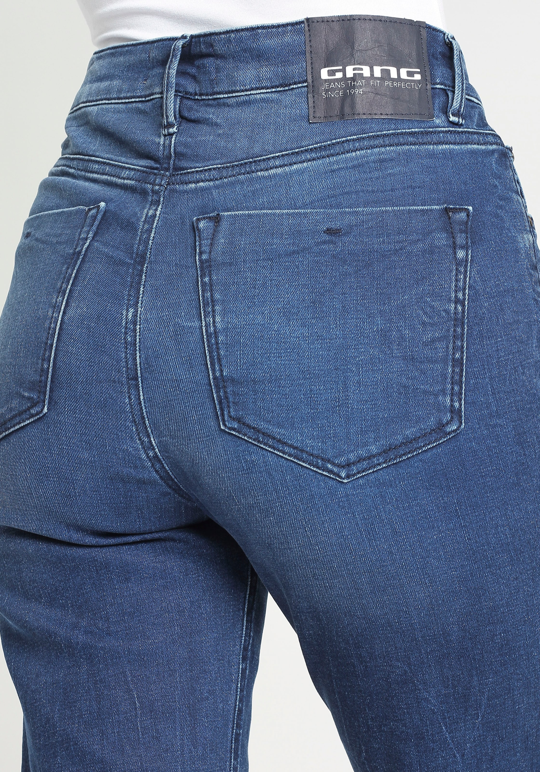 GANG Mom-Jeans »94GLORIA CROPPED«, mit Stretch für die perfekte Passform