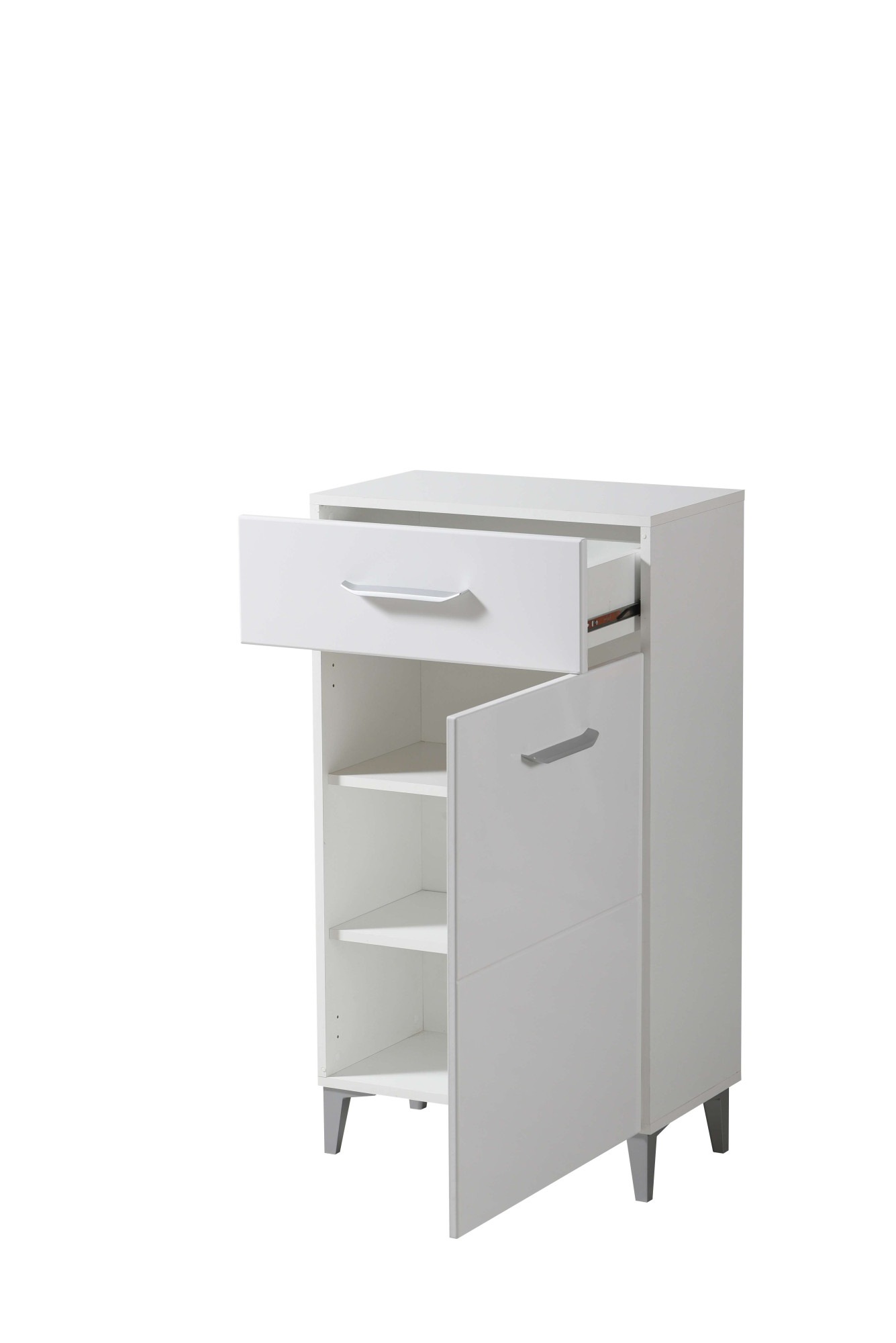 INOSIGN Schuhschrank »Belfort, Schuhkommode, Schuhregal, Höhe 105 cm«, in Opaque Weiss mit MDF-beschichtet Fronten, modernes Design