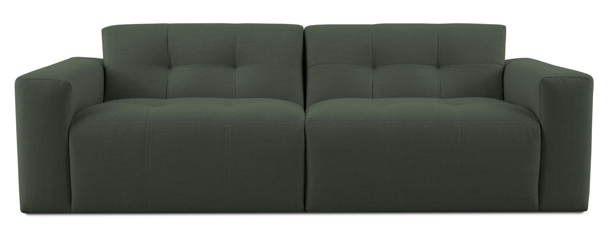 INOSIGN 3-Sitzer »TAPLEY«, Breite 220 cm, Struktur fein, mit Knopfsteppung, bodentief
