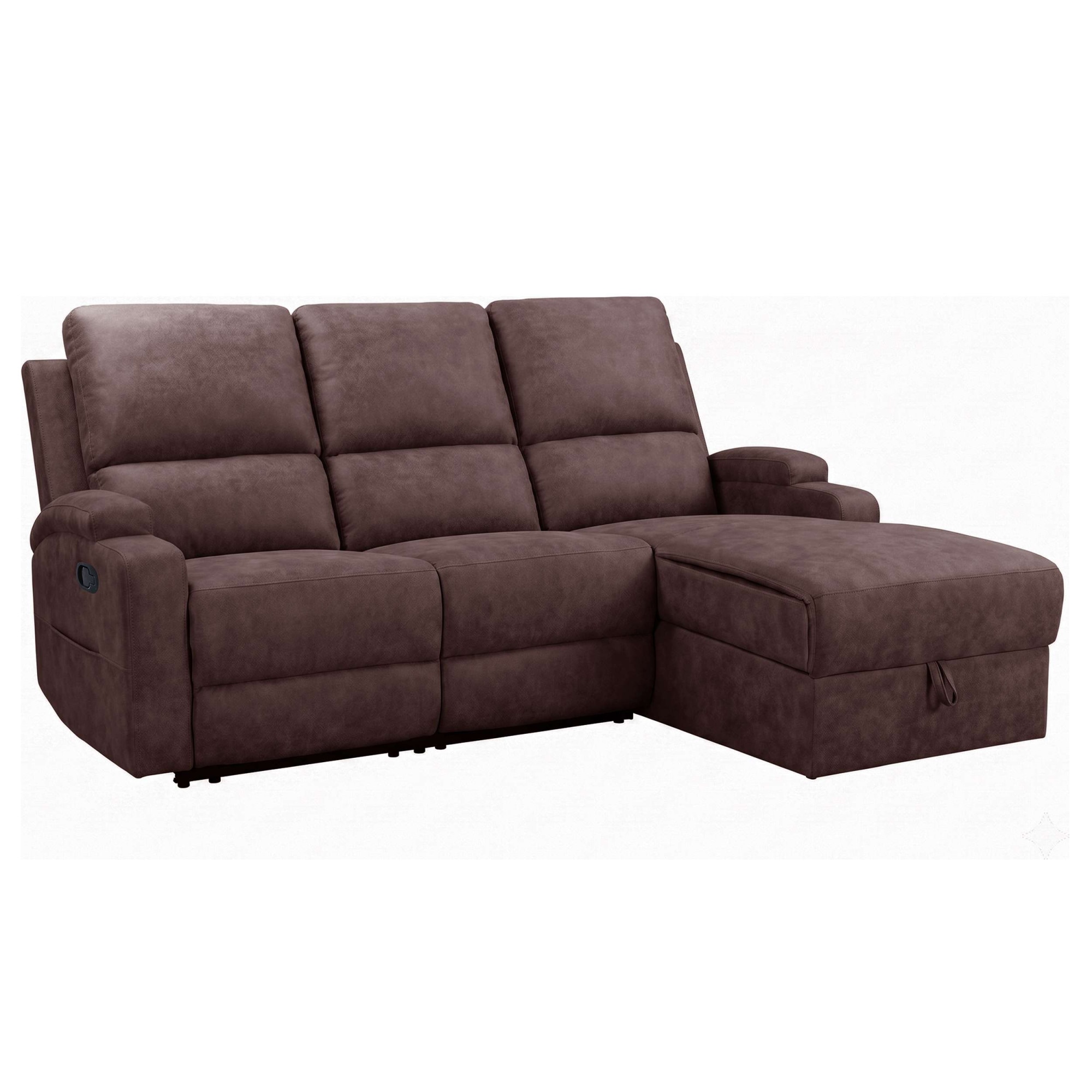 GOODproduct Ecksofa »NAPORI Microfaser, Multimediasofa, L-Form« man. oder elektr. Relaxfuntion, USB-A bei elektr. Variante, Staukasten