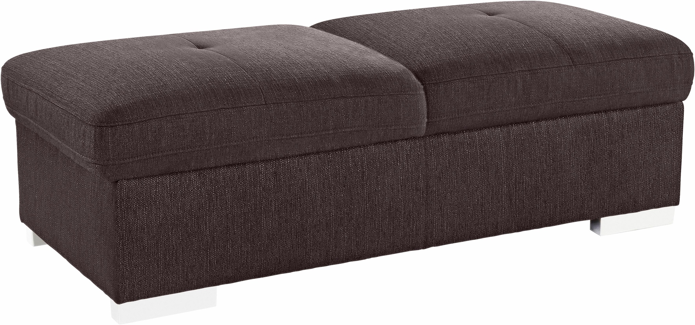 exxpo - sofa fashion Tabouret »Spring Bankhocker, guter Sitzkomfort und tolle Verarbeitungsdetails«