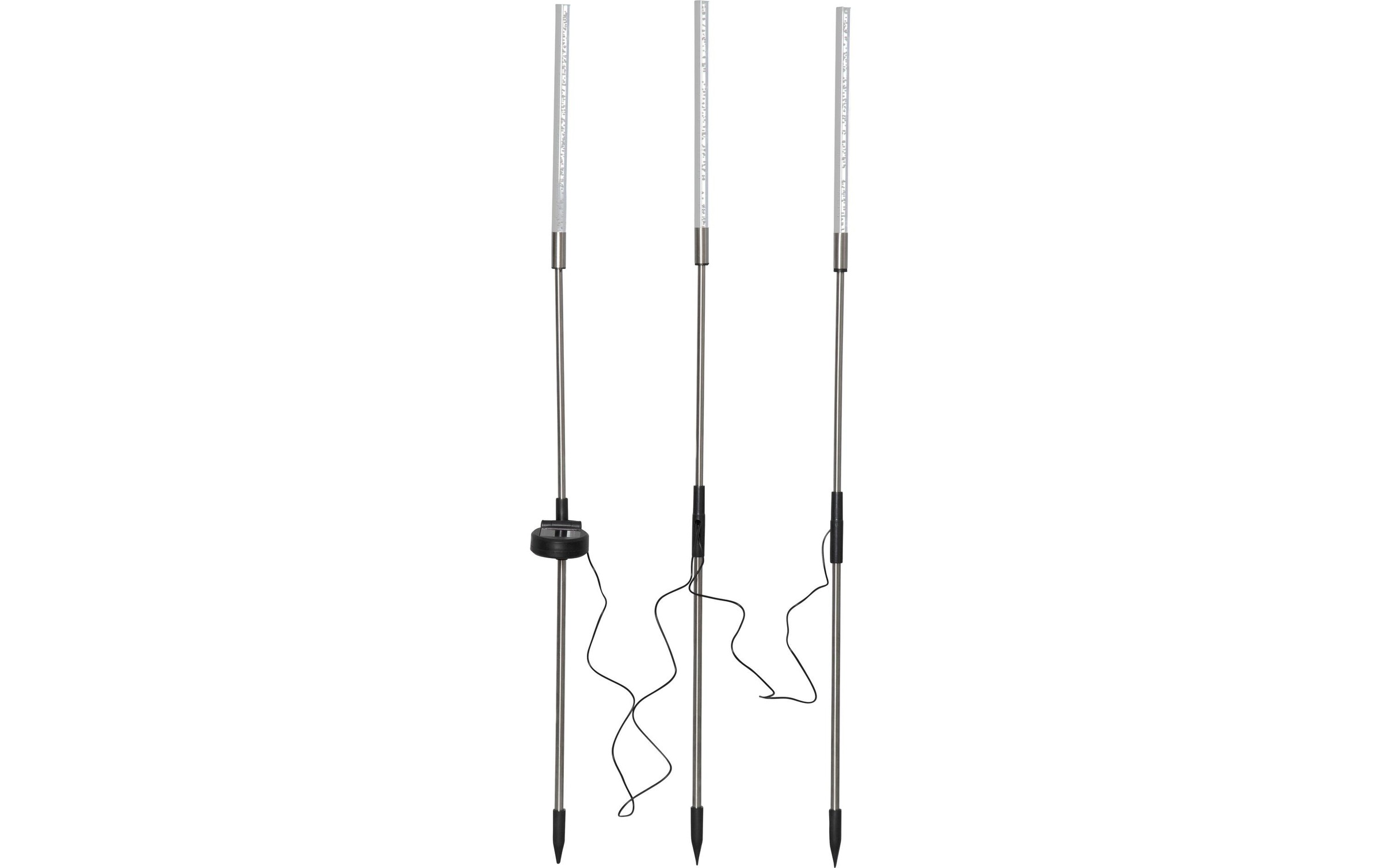Image of Parforce Traditional Hunting Gartenleuchte "Solar Decoration Bubbly 3-pin" Warmweiss