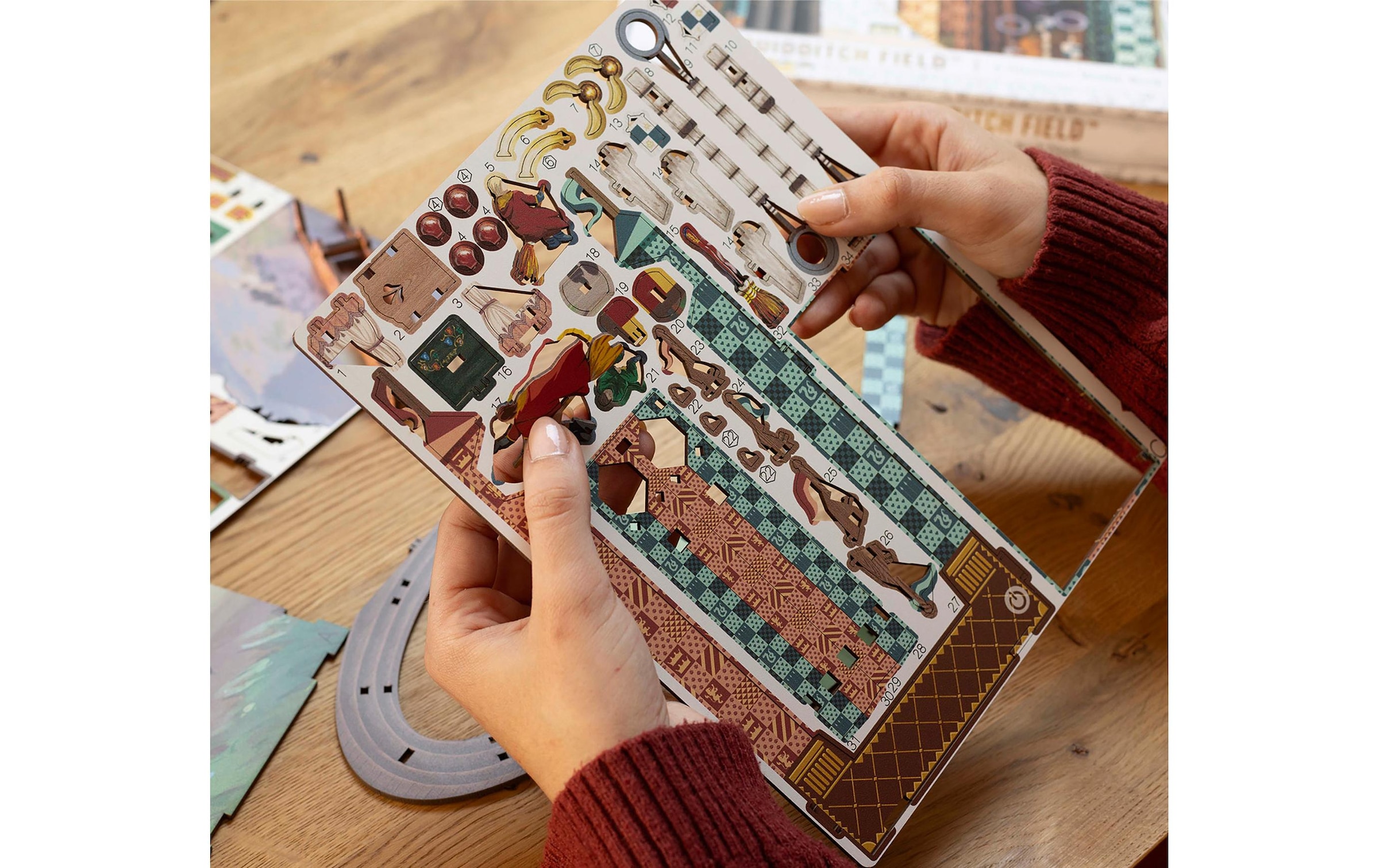 Revell® Modellbausatz »Revell Tiny Adventures, Harry Potter Quidditch Field™«