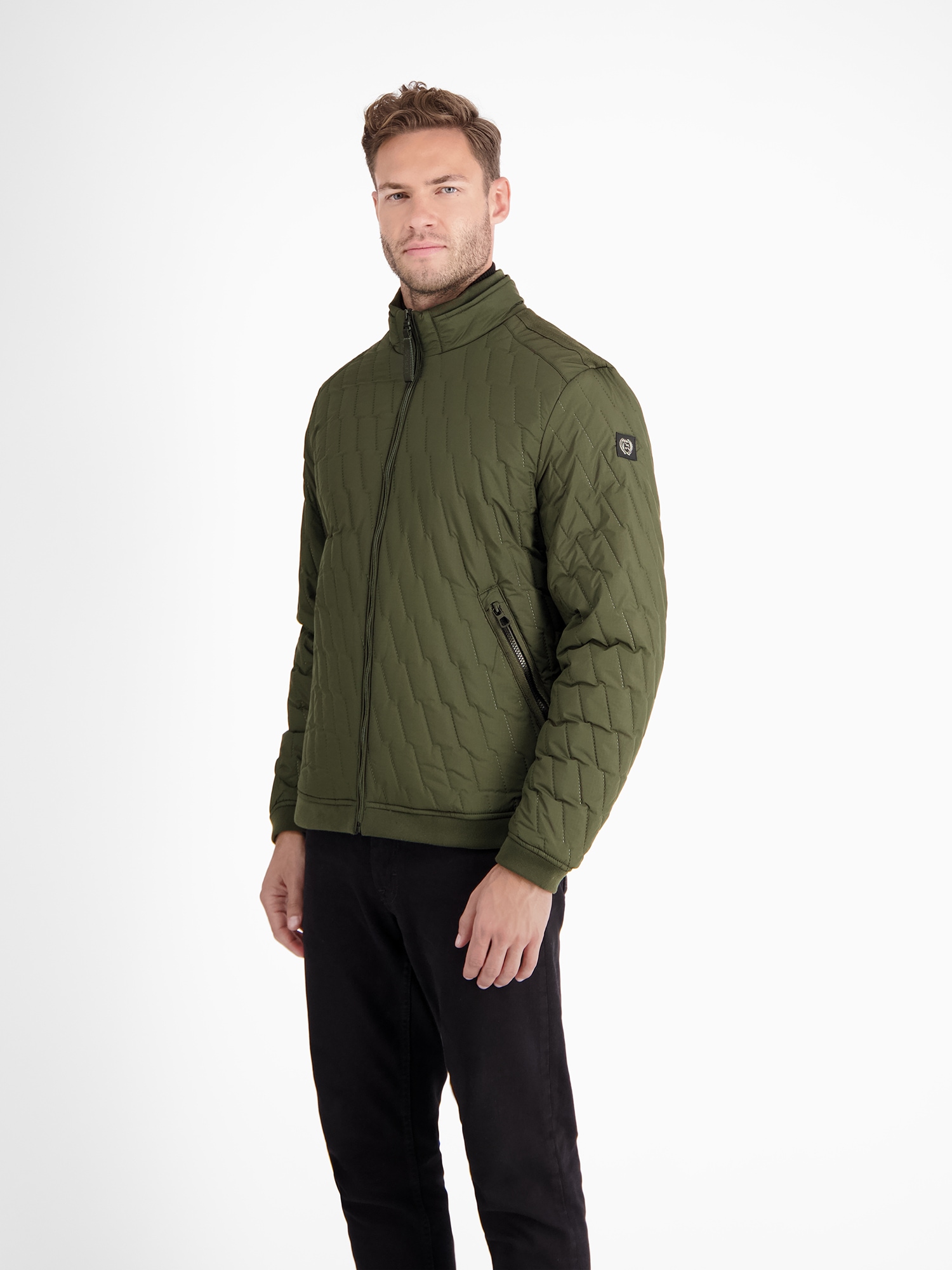 LERROS Steppjacke »LERROS Superleichte Herren Steppjacke«, ohne Kapuze, Wasser- und windabweisend