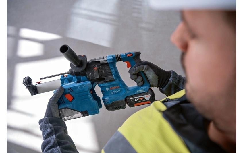Bosch Professional Bohrhammer »mit SDS plus GBH 18 V-22« Set,  Mit 2 Akkus und 1 Ladegerät