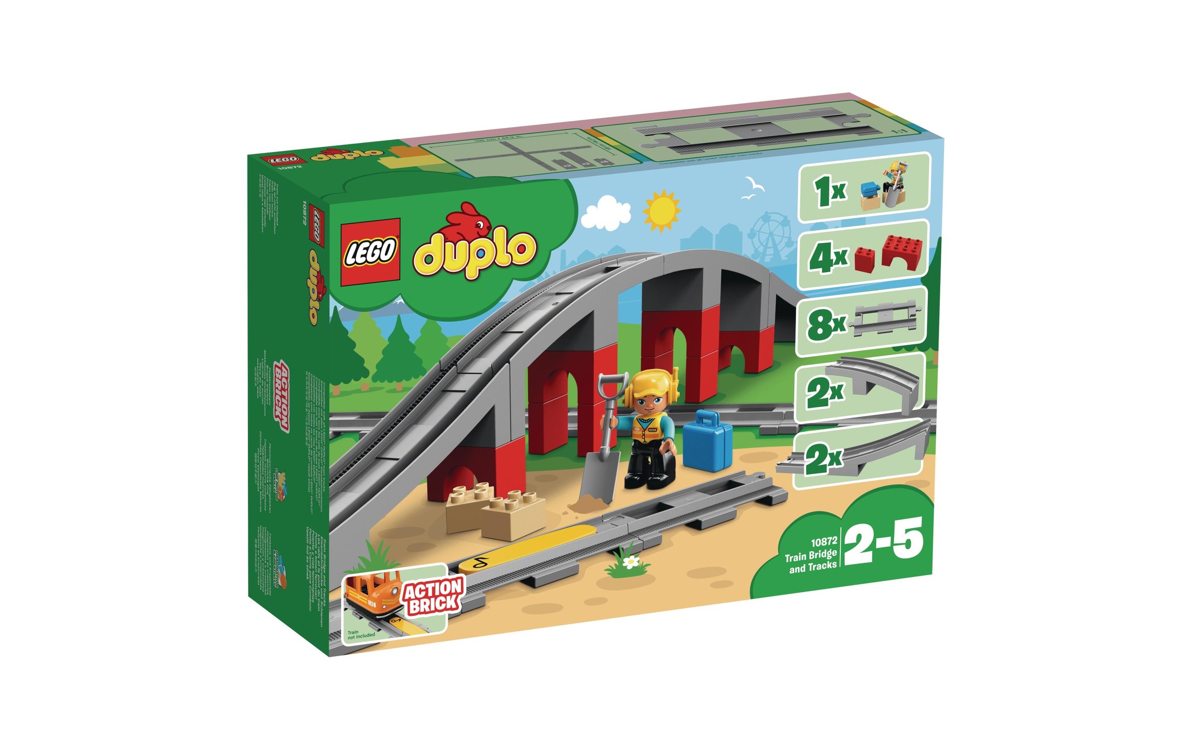 Image of LEGO® Konstruktionsspielsteine »Eisenbahnbrücke« bei Ackermann Versand Schweiz