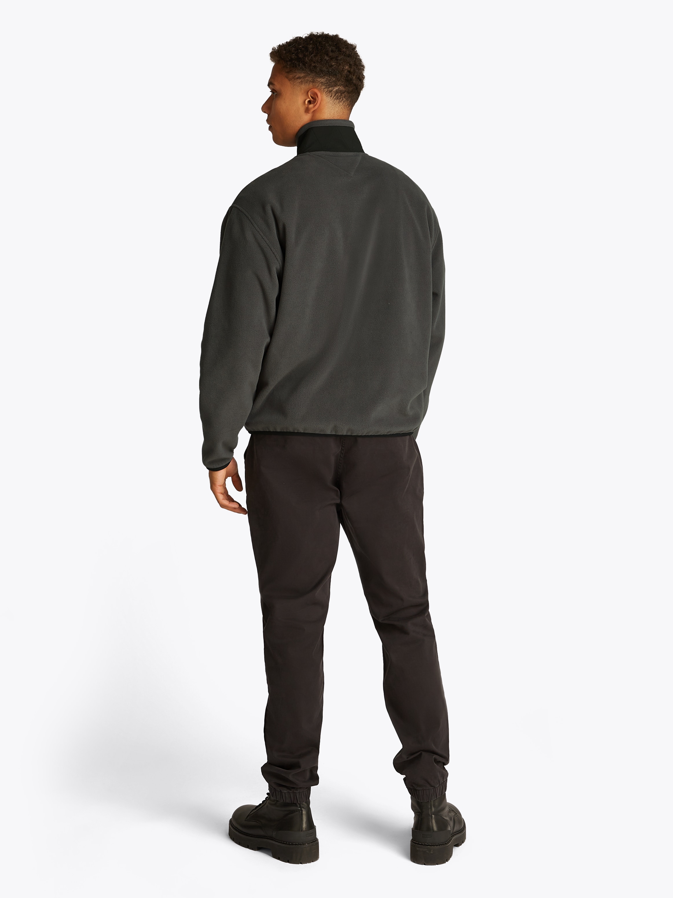 Tommy Jeans Plus Fleecejacke »TJM RLX FZ POLAR FLEECE EXT«, Grosse Grössen