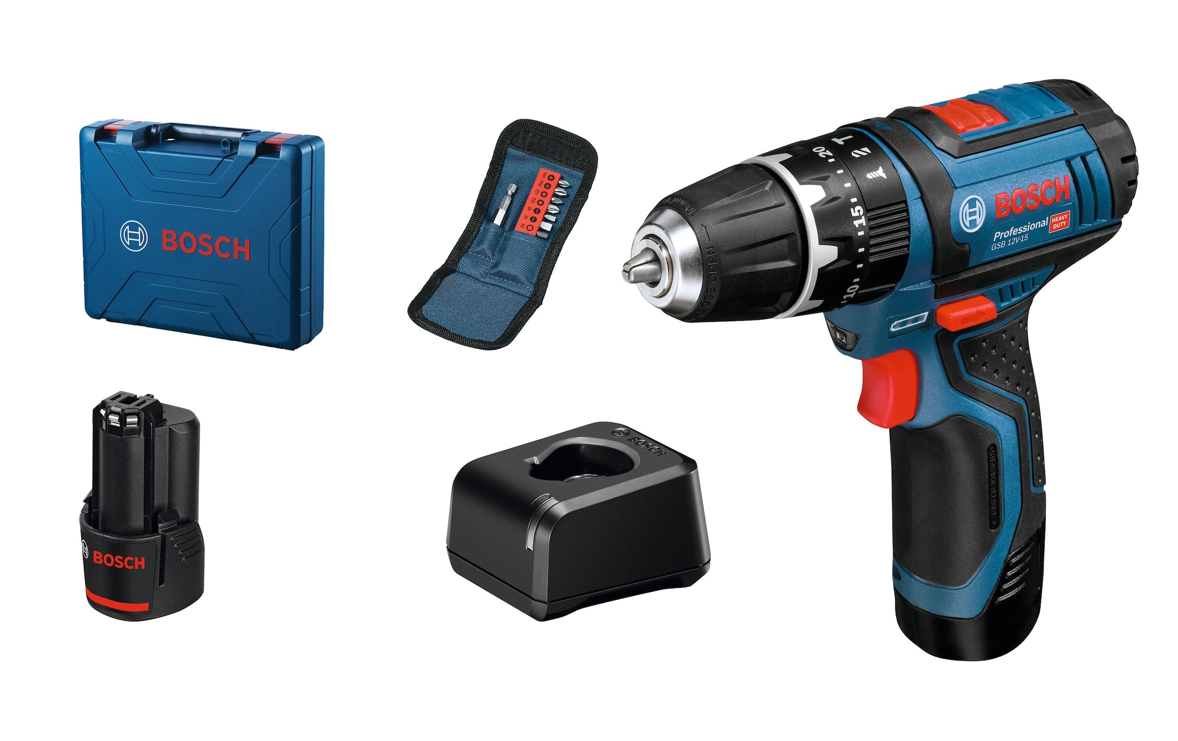 Bosch Professional Akku-Schlagbohrmaschine »Akku-Schlagbohrs«