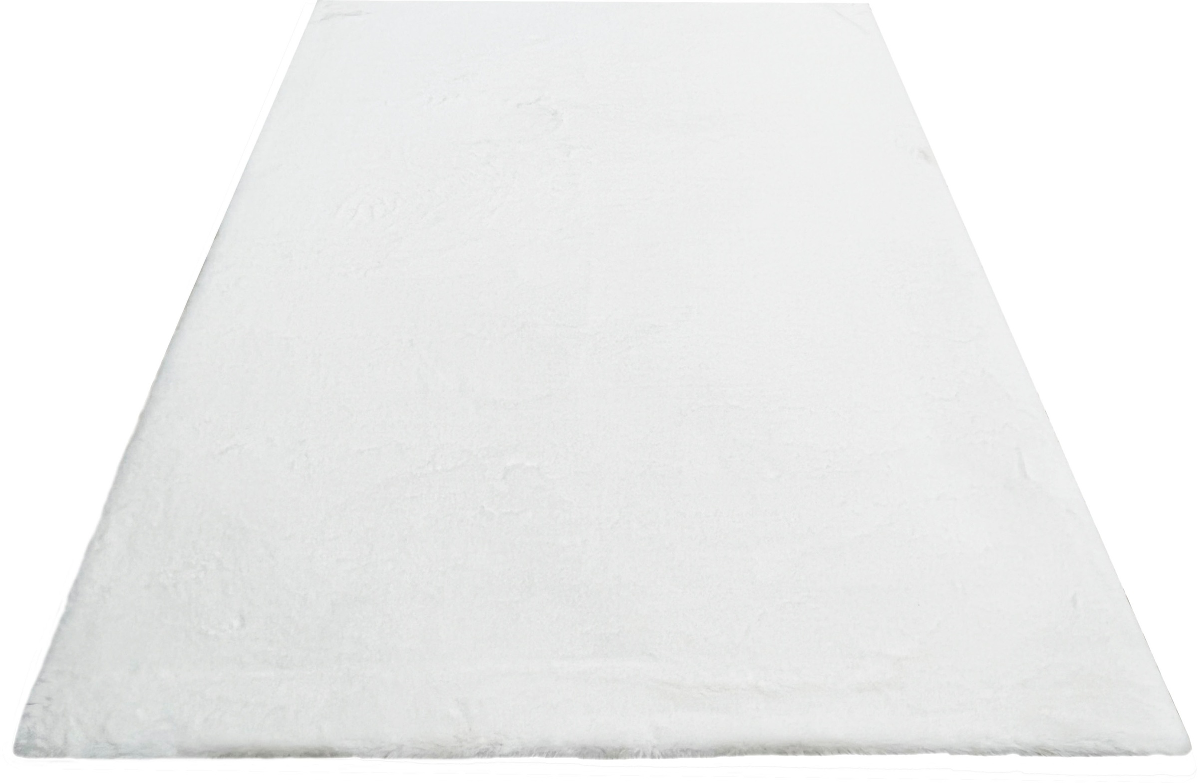 Image of my home Fellteppich »Rabbit«, rechteckig, 42 mm Höhe, besonders weicher Teppich dank Microfaser, einfarbig, flauschiges Kunstfell, Kaninchenfell-Haptik, Teppiche für Wohnzimmer & Schlafzimmer bei Ackermann Versand Schweiz