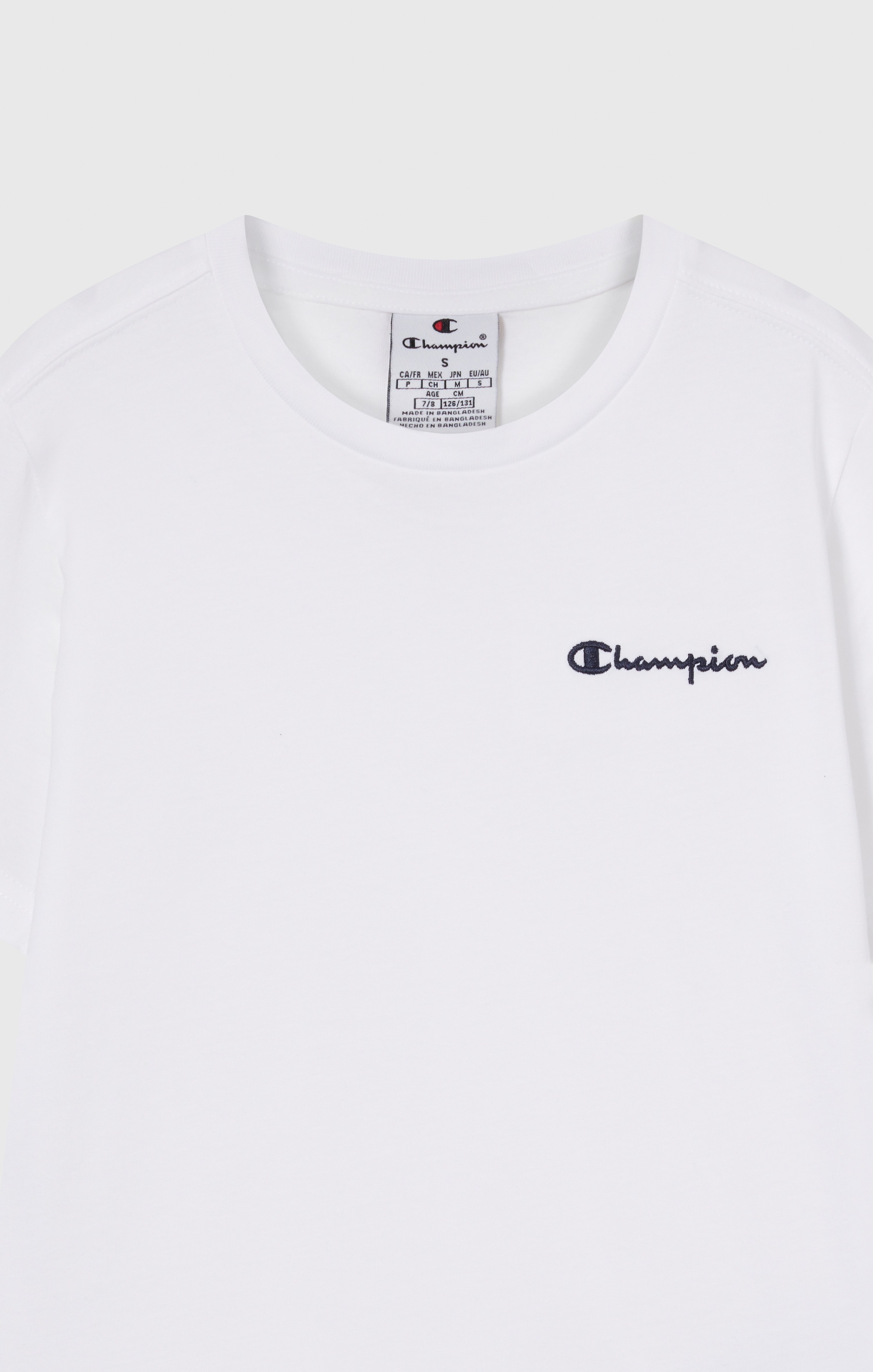 Champion »ICONS CONTRAST Crewneck T-Shirt« avec col rond, manches courtes, en coton, coupe classique