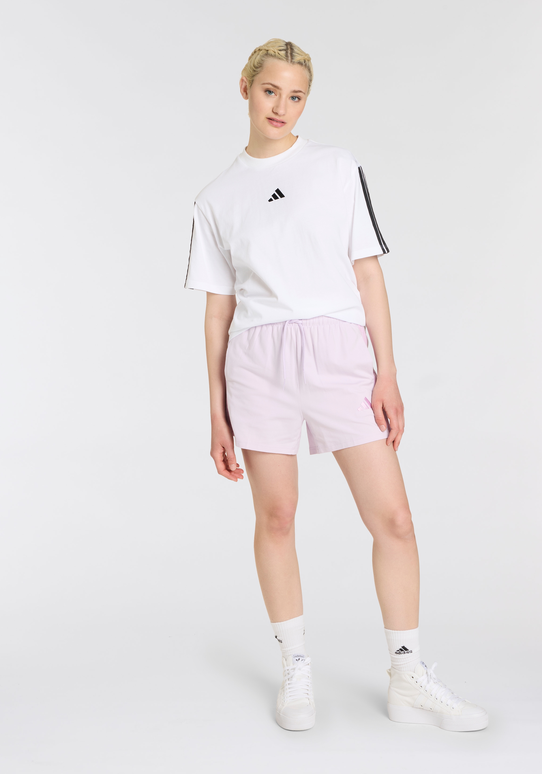 adidas Sportswear Shorts »W 3S SJ SHO«, (1 tlg.)