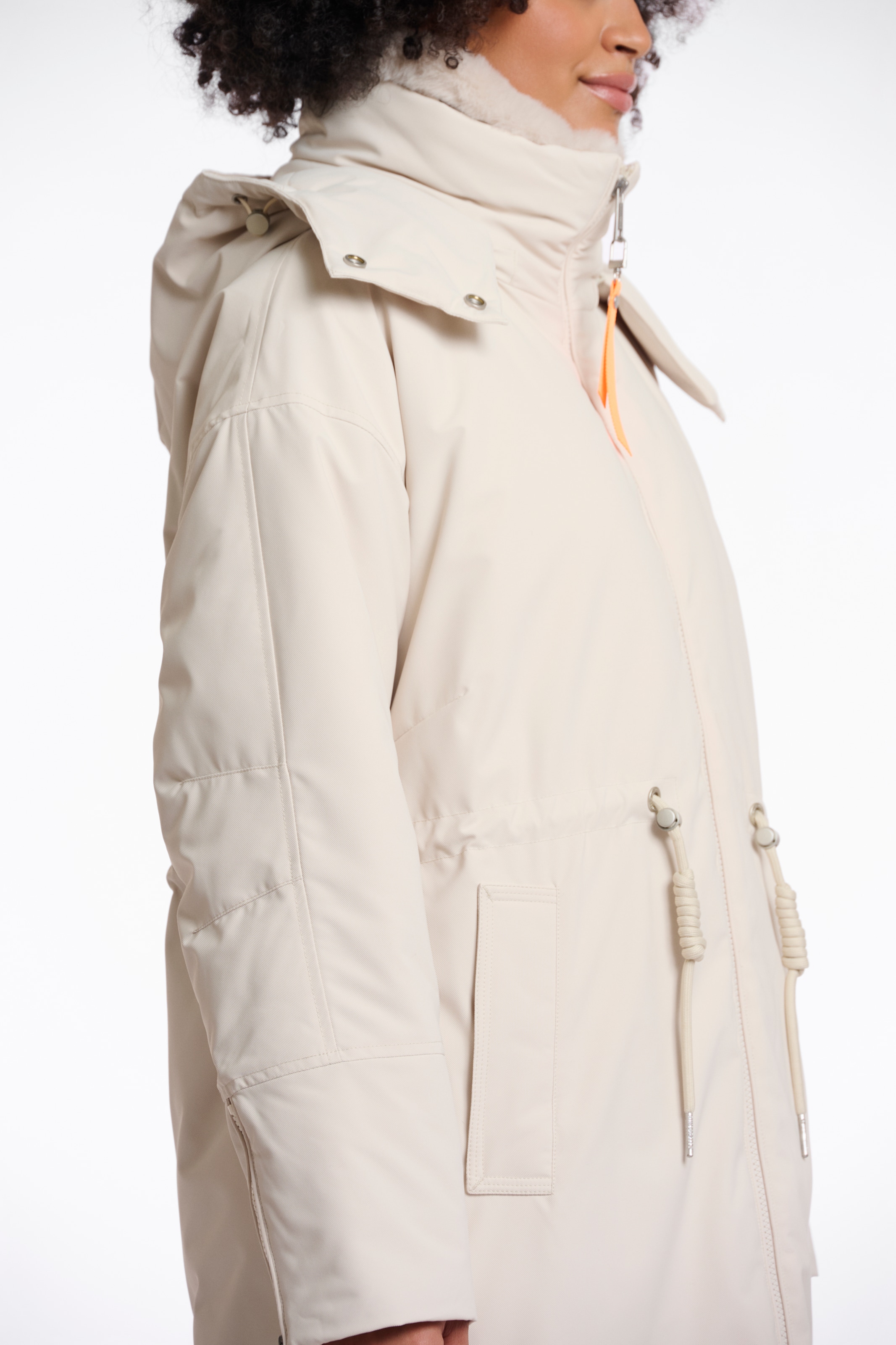 Rino & Pelle Outdoorjacke »QUINTE« mit Kapuze mit Kapuze und Kordelzug an der Taille