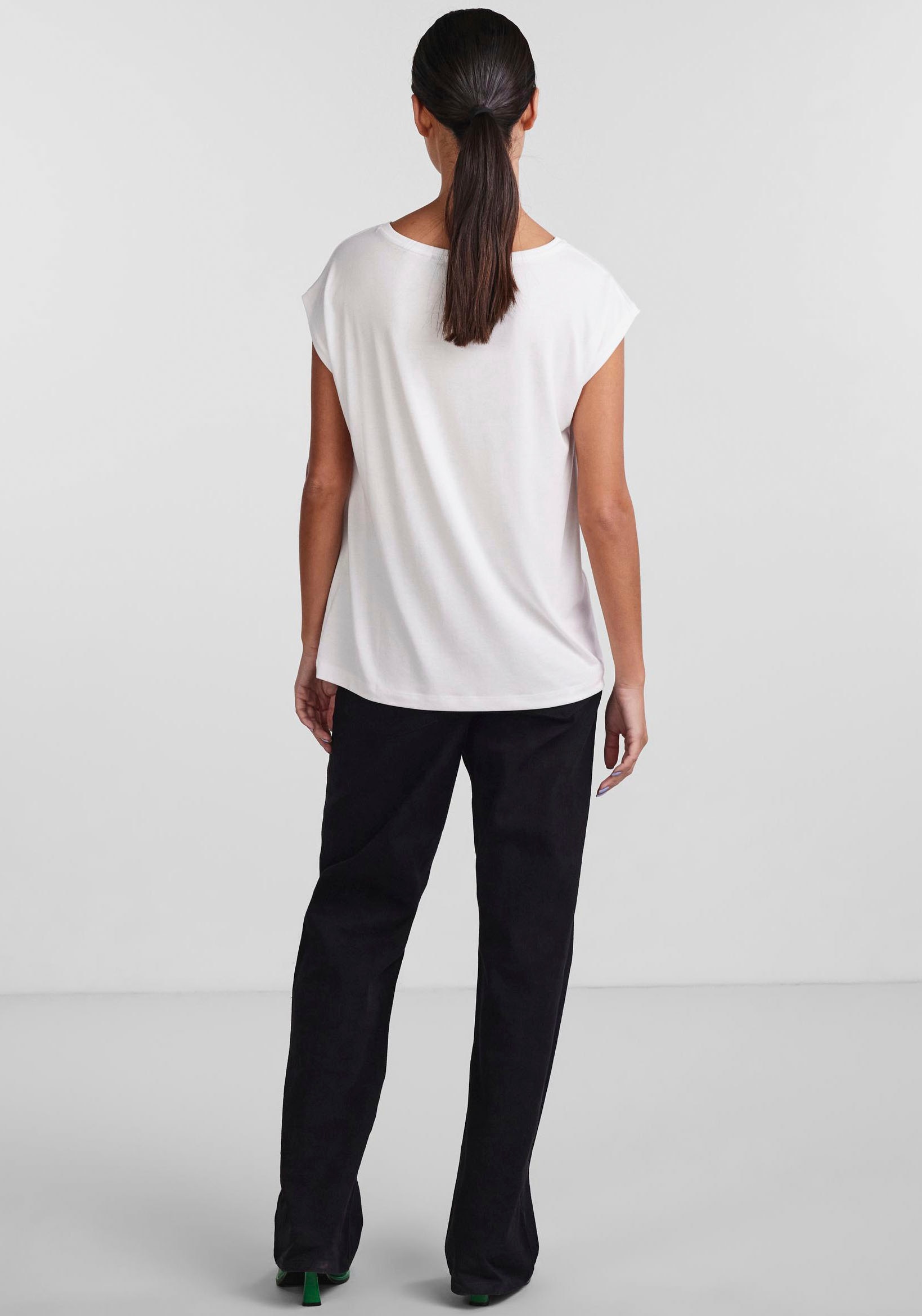 pieces Kurzarmshirt »PCKAMALA TEE NOOS BC«