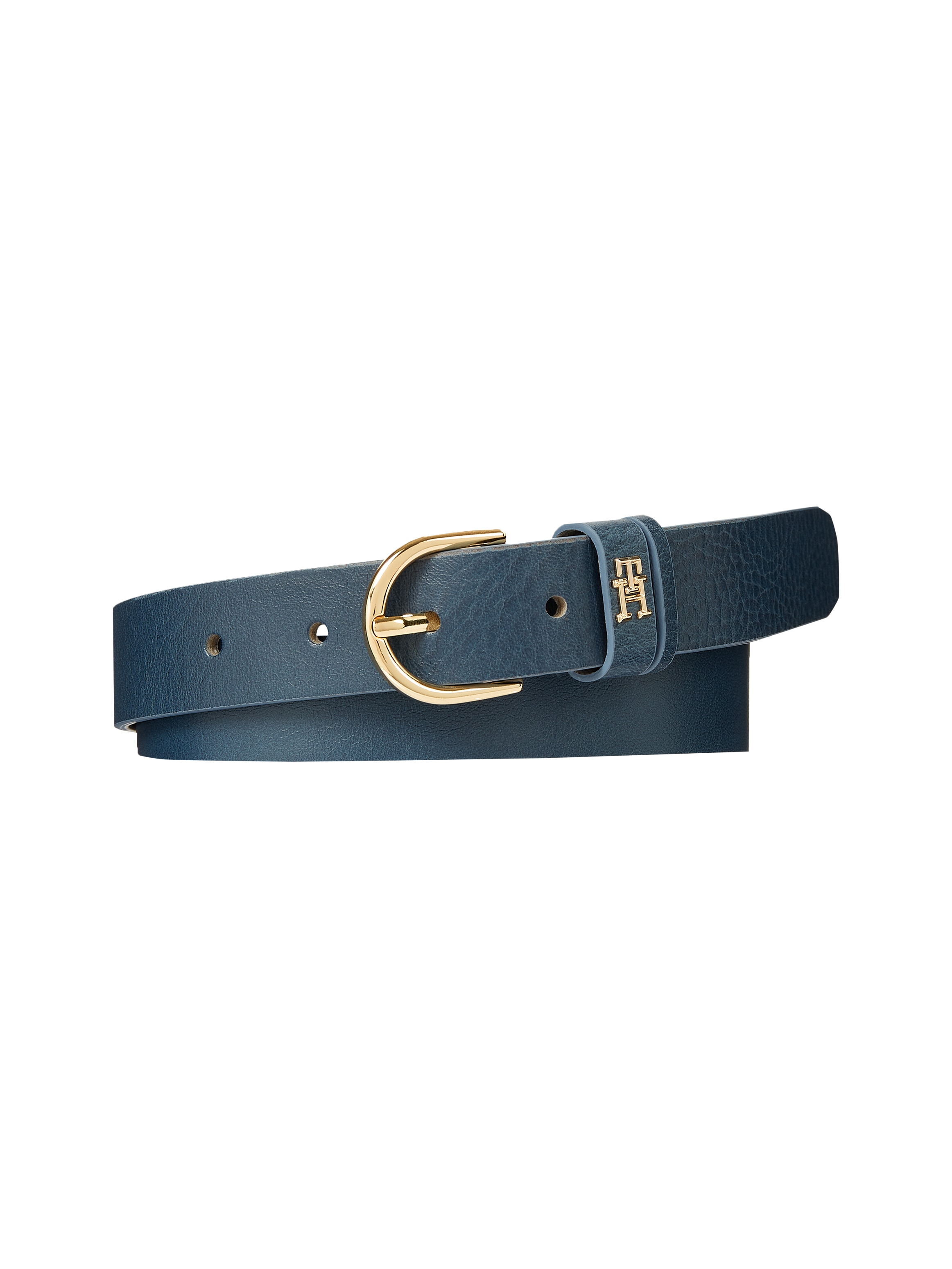 Tommy Hilfiger Ledergürtel »Essential Effortless 2.5 cm«, mit elegant abgerundeter Schnalle