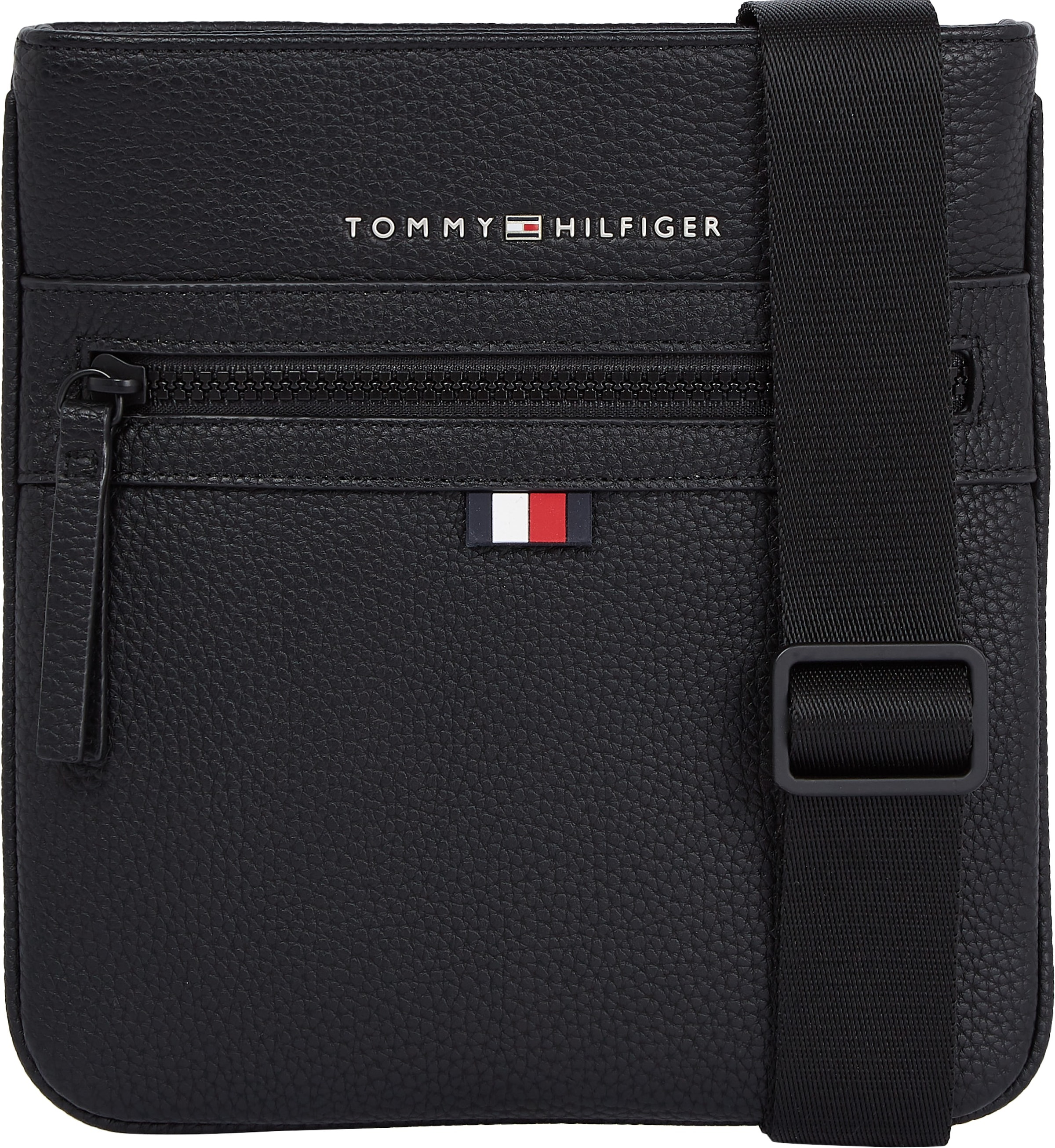 Image of Tommy Hilfiger Umhängetasche "ESSENTAIL" mit Reissverschluss-Vortasche