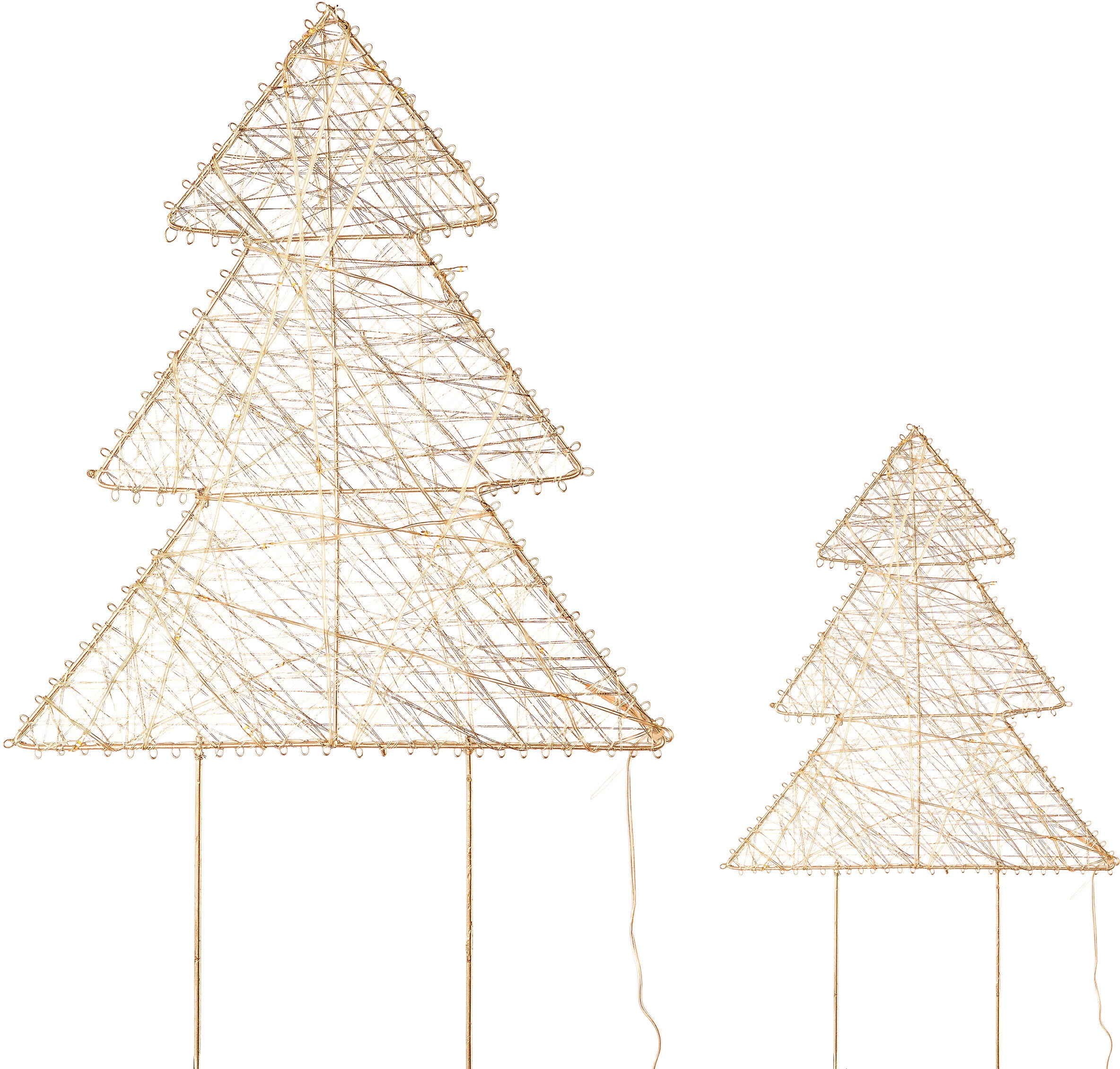 Image of Creativ deco Dekobaum "LUMIA, Deko-Objekt Baum" Weihnachtsdeko, Batteriebetrieb