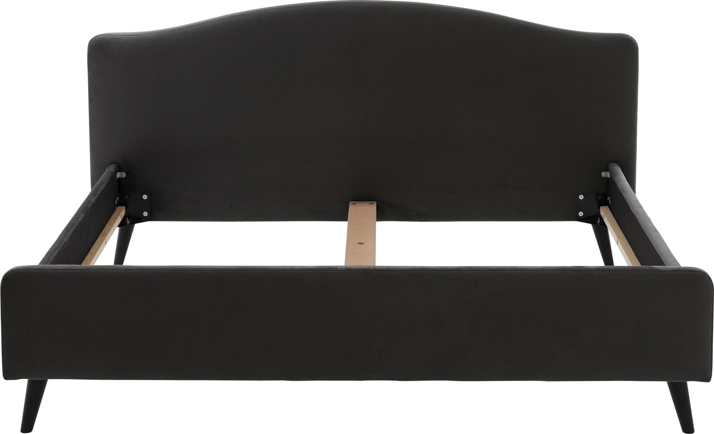 ATLANTIC home collection Lit rembourré »Tamiga« mit Massivholzfüsse