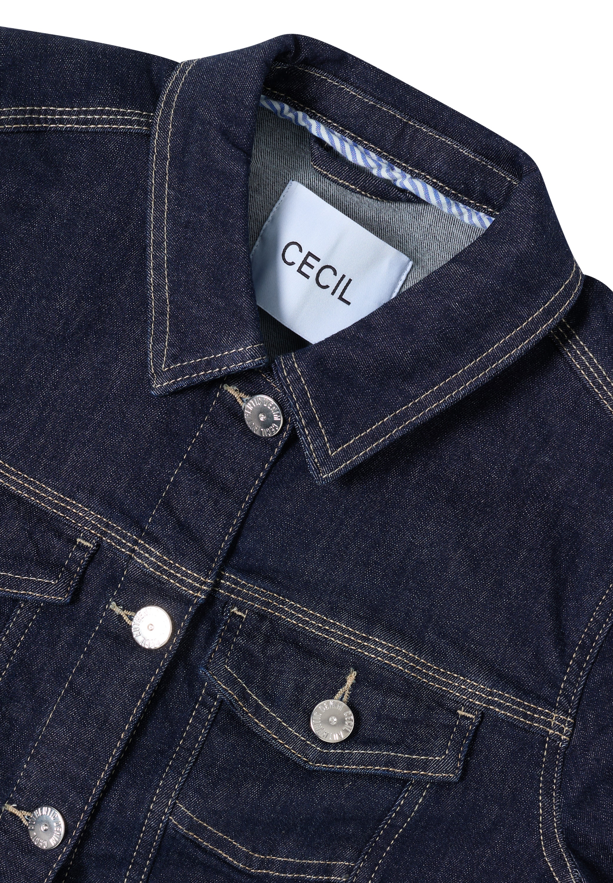 Cecil Jeansjacke, mit Taschen