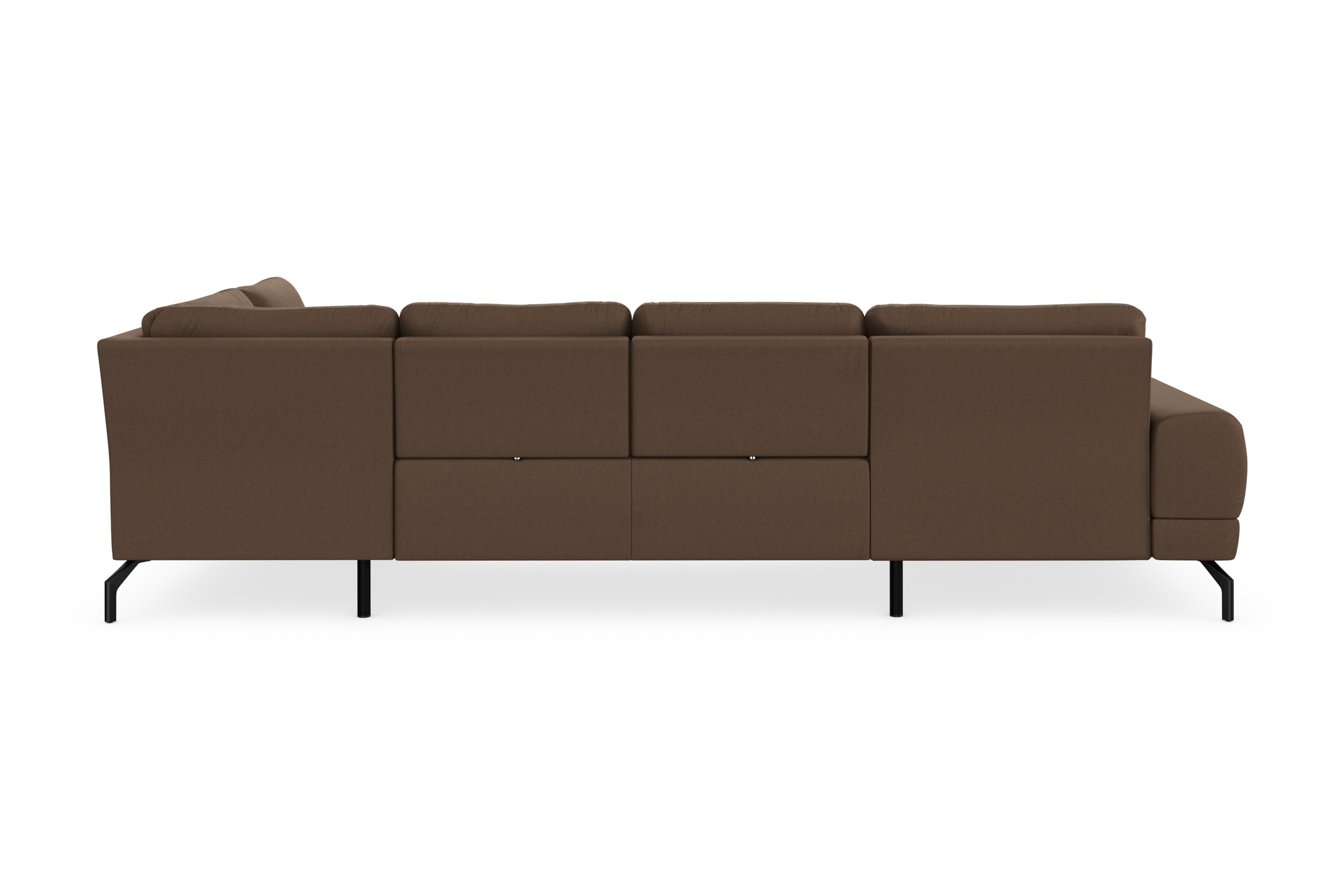 sit&more Wohnlandschaft »Cinturo U-Form«, inklusive Sitztiefenverstellung und Federkern, Sitzhöhe 48 cm