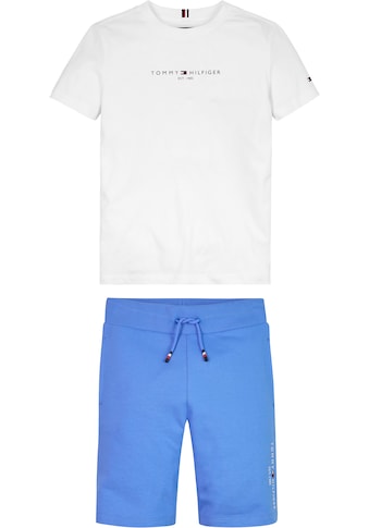 Shirt & Hose »ESSENTIAL SET«, (Set, Shirt + Shorts)