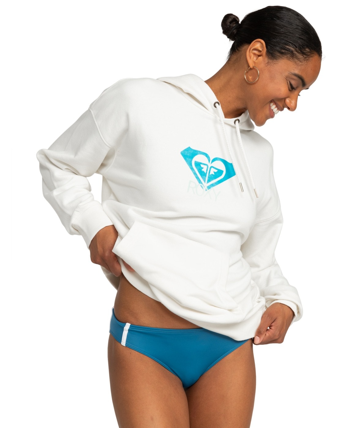 Roxy Kapuzensweatshirt »Roxy Life Warm Blue Hug«