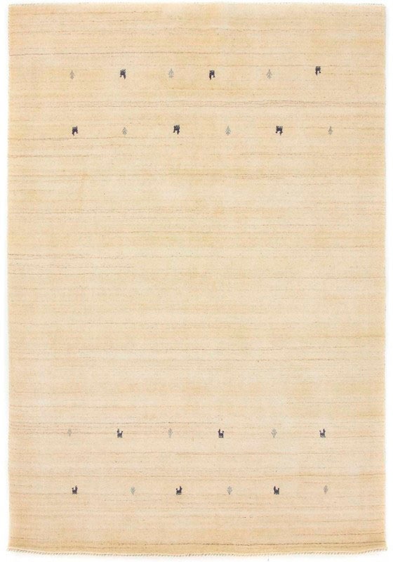 Image of carpetfine Wollteppich »Gabbeh Uni«, rechteckig, 15 mm Höhe, reine Wolle, handgewebt, Gabbeh Loom Tiermotiv, Wohnzimmer, Schlafzimmer, warmes Raumklima bei Ackermann Versand Schweiz