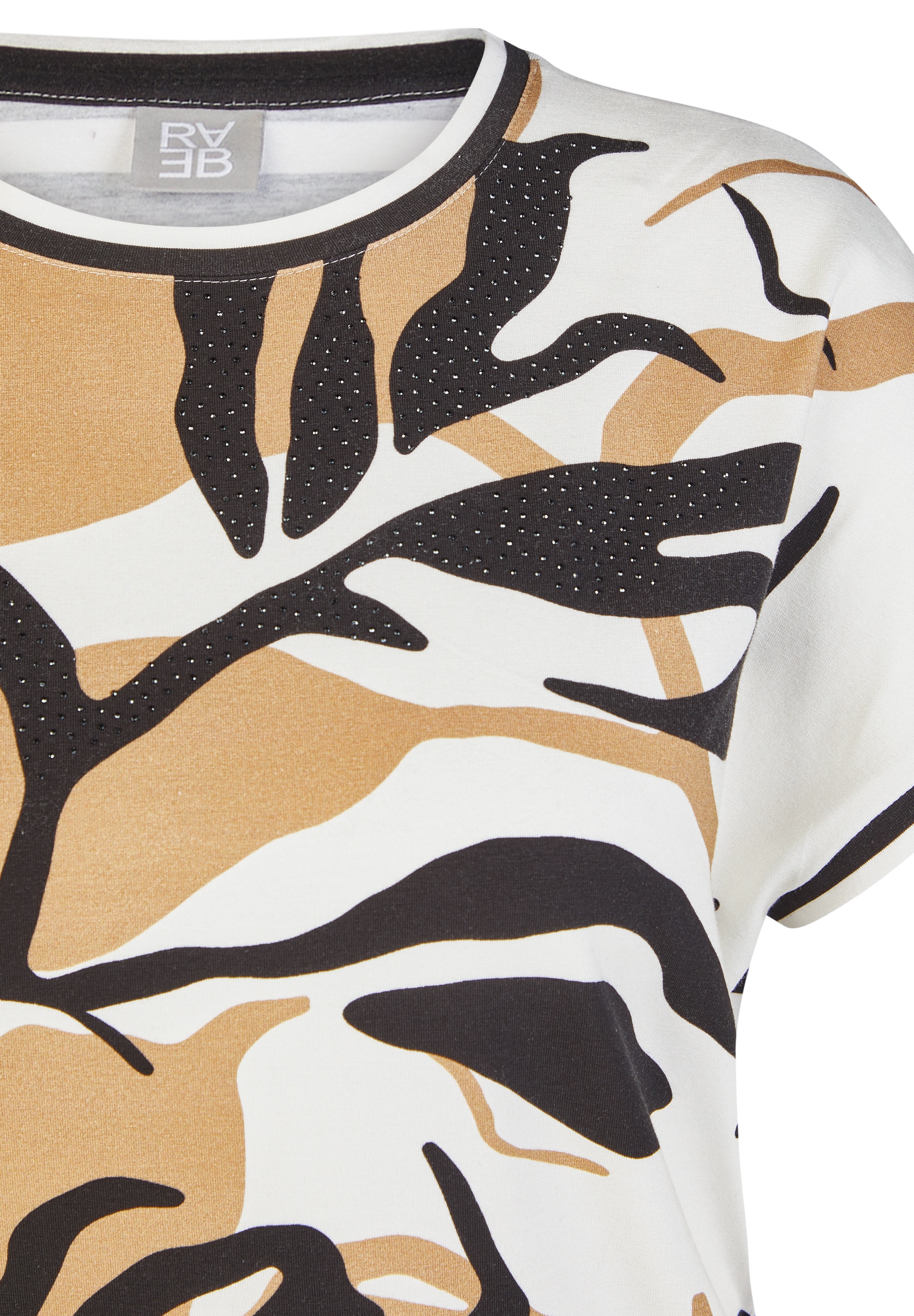 Rabe T-Shirt mit All-Over Print