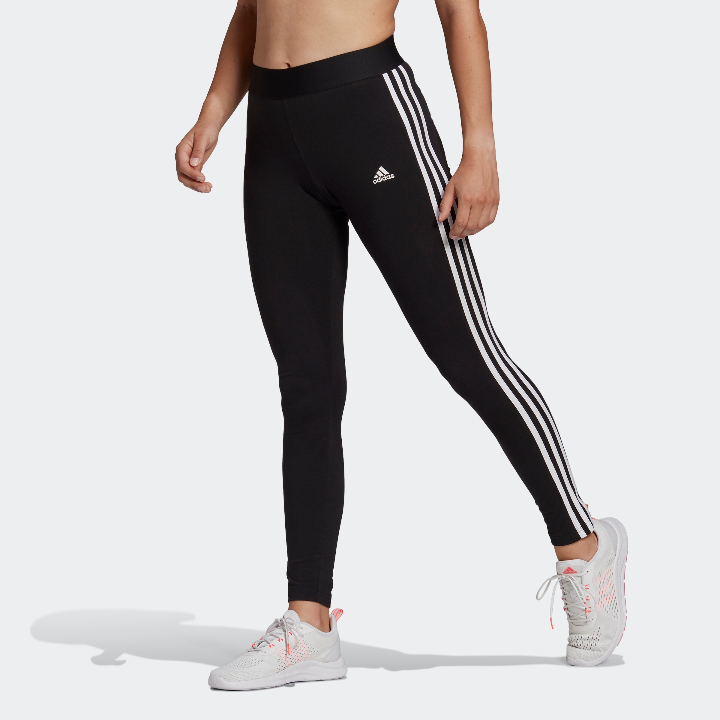 Image of adidas Performance Leggings »LOUNGEWEAR ESSENTIALS 3-STREIFEN« bei Ackermann Versand Schweiz