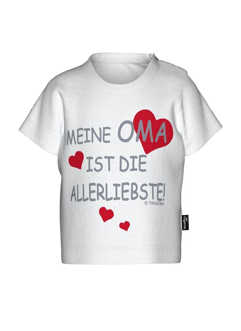 Image of Trigema T-Shirt "TRIGEMA T-Shirt Omas Liebling" 1 Stk.