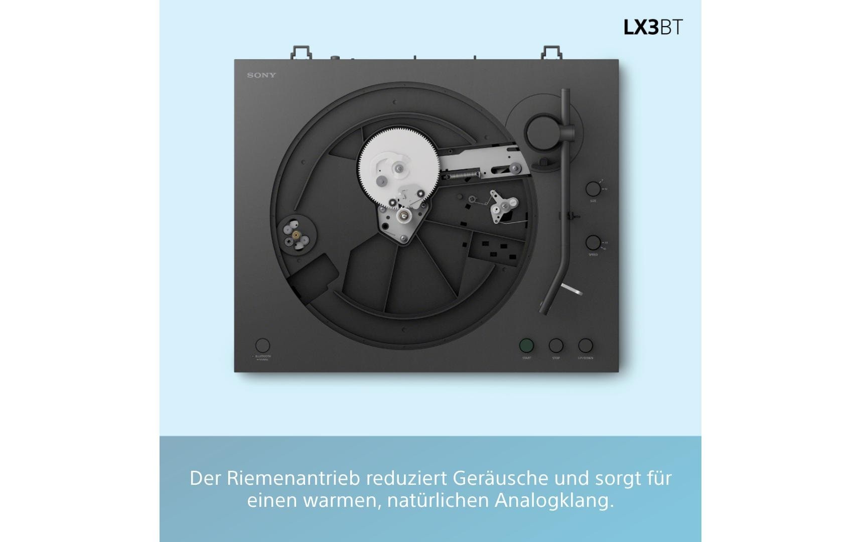 Sony Plattenspieler »PS-LX3BT«