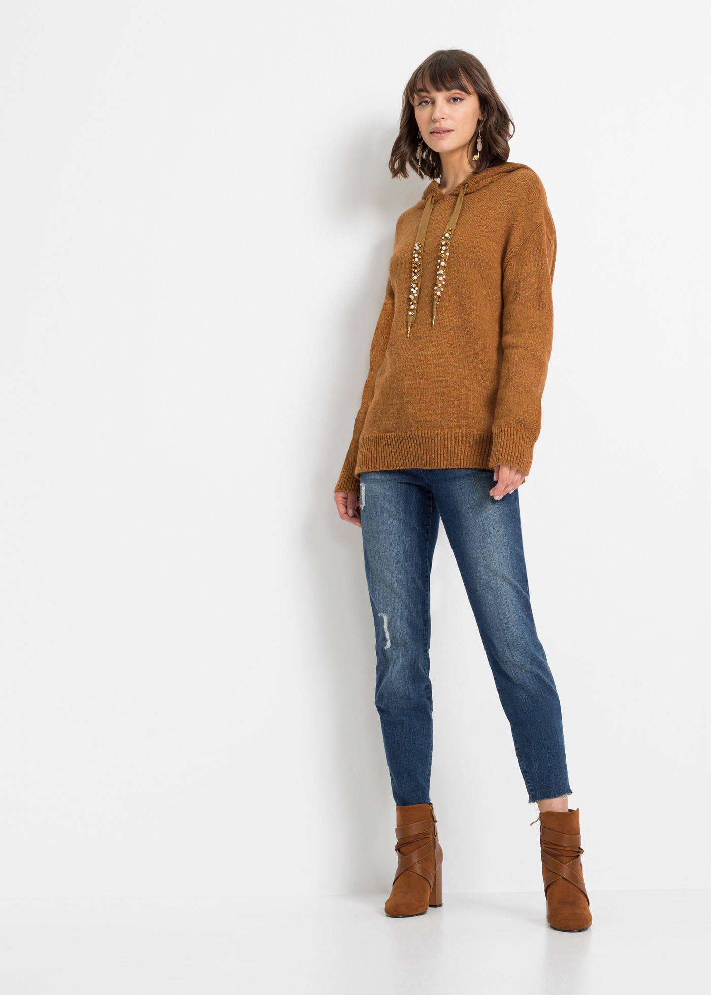 bonprix Strickpullover »Oversize-Pullover« Oversize-Pullover