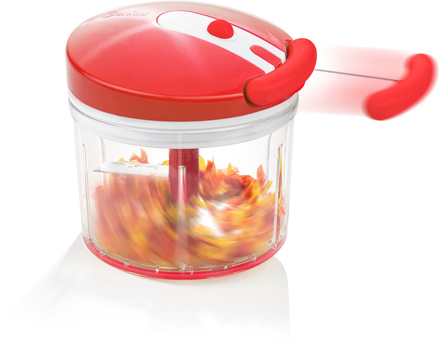 Genius Hachoir »Nicer Dicer Twist« + Zitruspresse, 2 einstellbare Geschwindigkeitsstufen