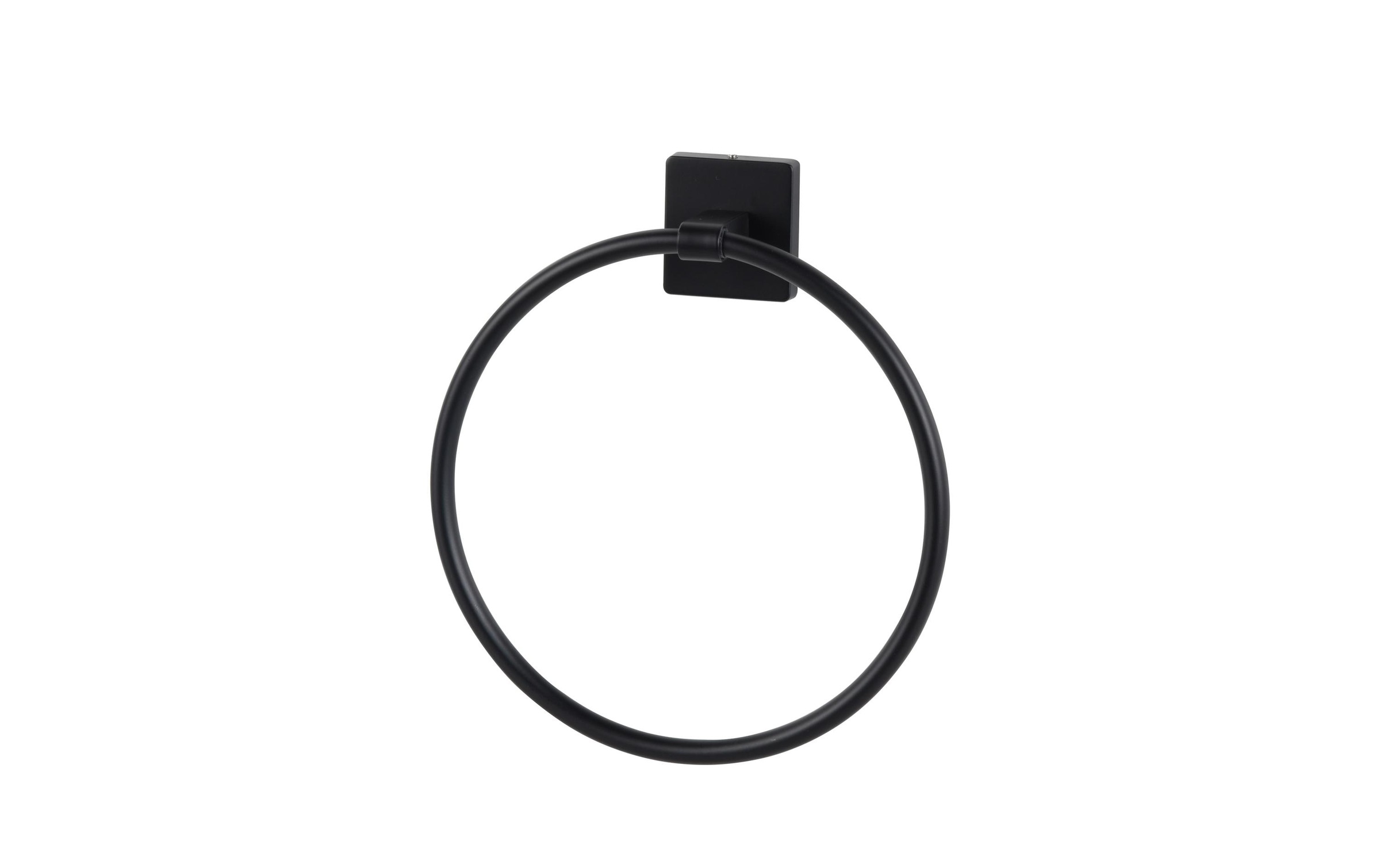 Image of Cocon Handtuchhalter "rund Schwarz"