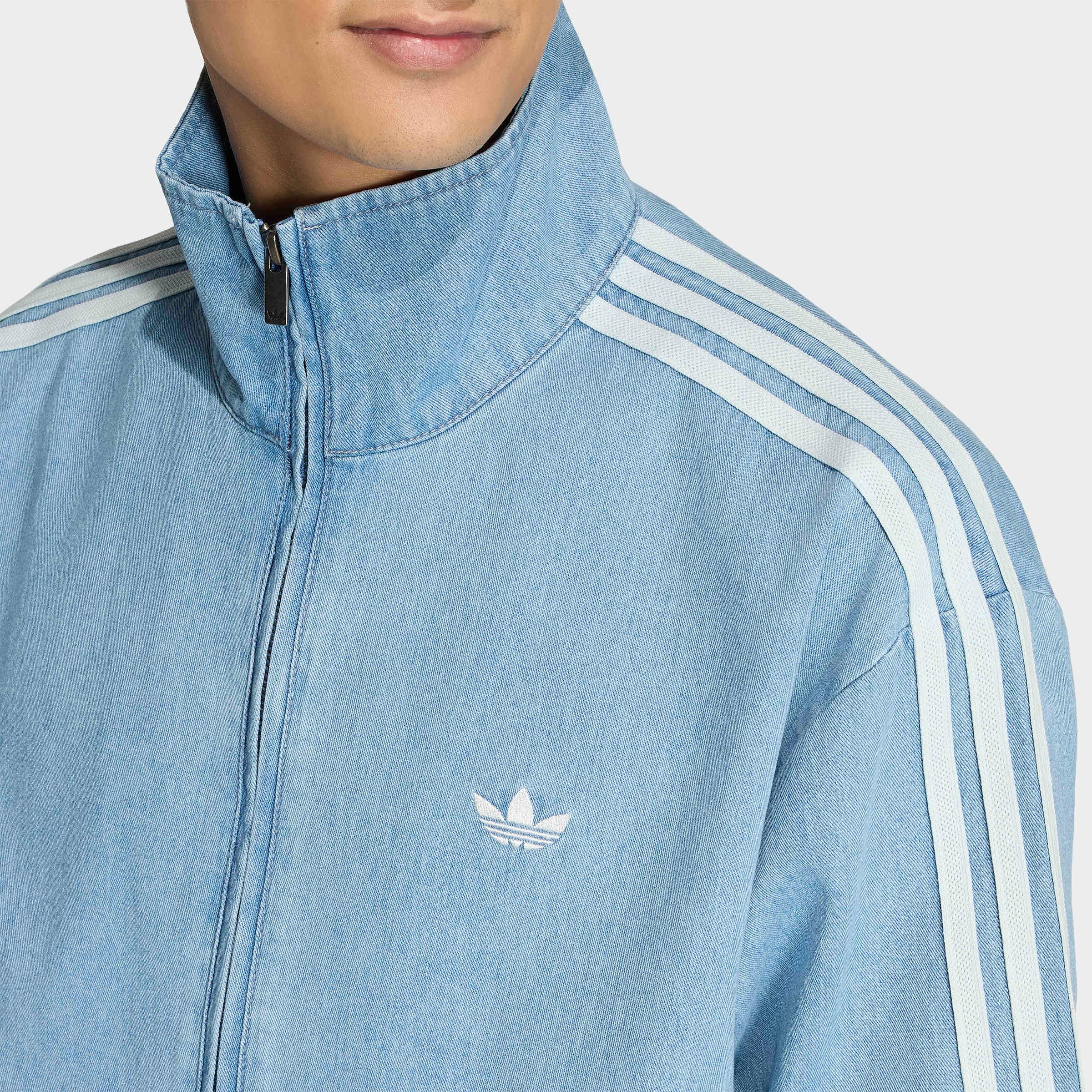 adidas Originals Outdoorjacke »FIREBIRD ORIGINALS, DENIM« für Erwachsene, mit Reissverschluss, aus Baumwolle