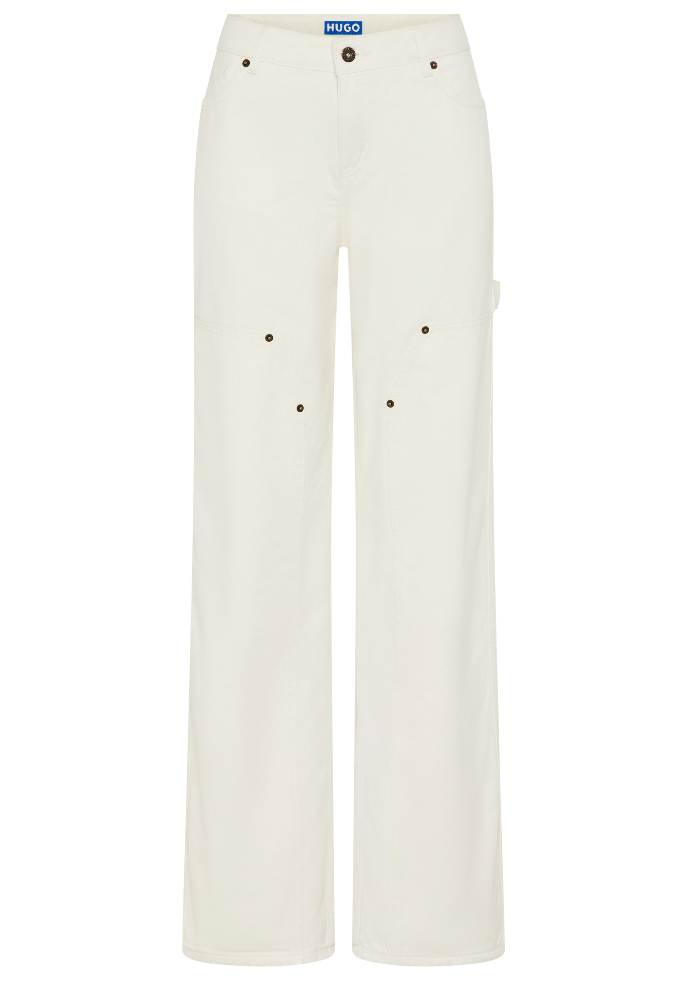 HUGO Blue Jeans large »Gamala« Mid Rise, Baggy