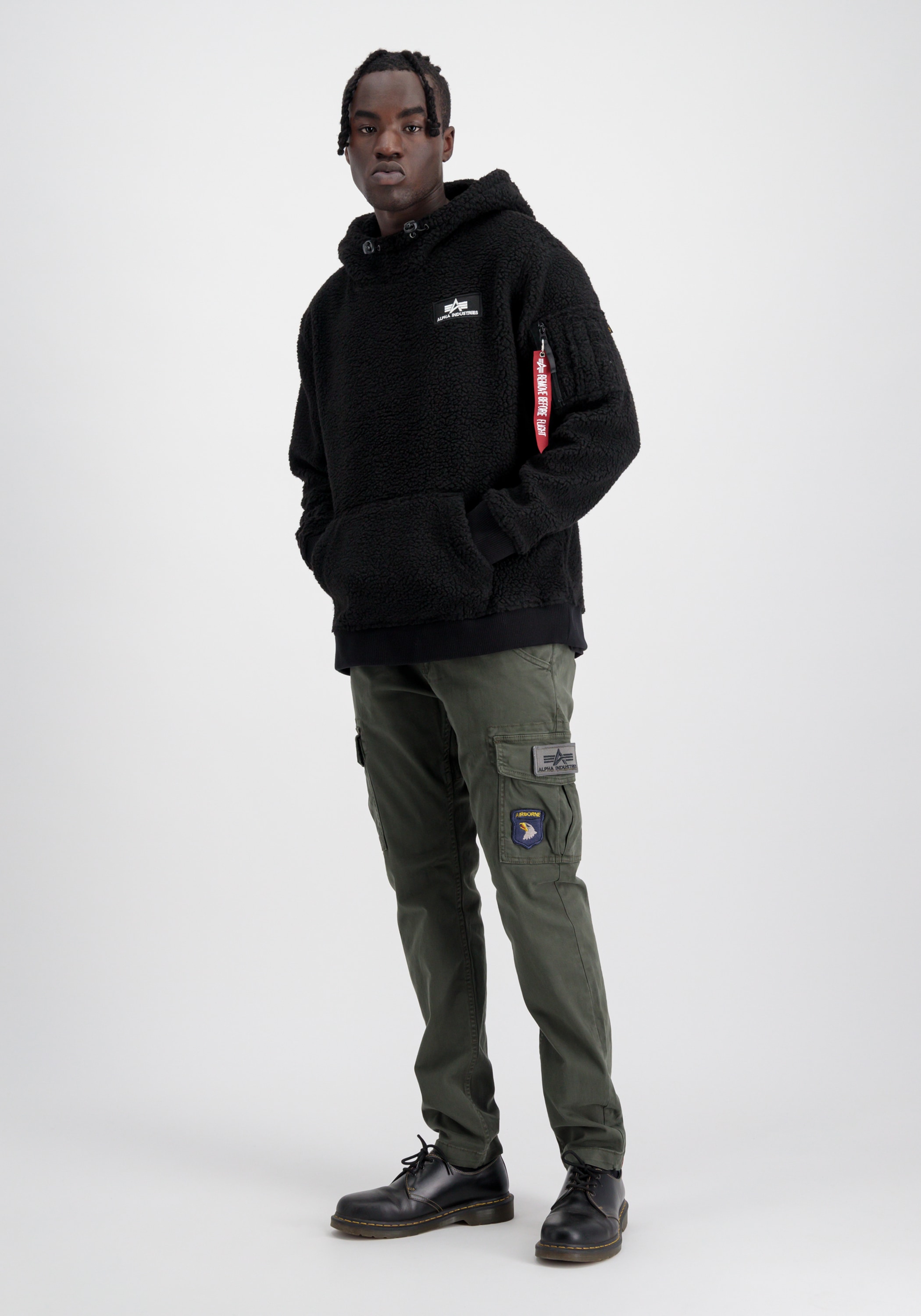 Alpha Industries Hoodie »Alpha Industries Men - Hoodies Teddy Hoodie«