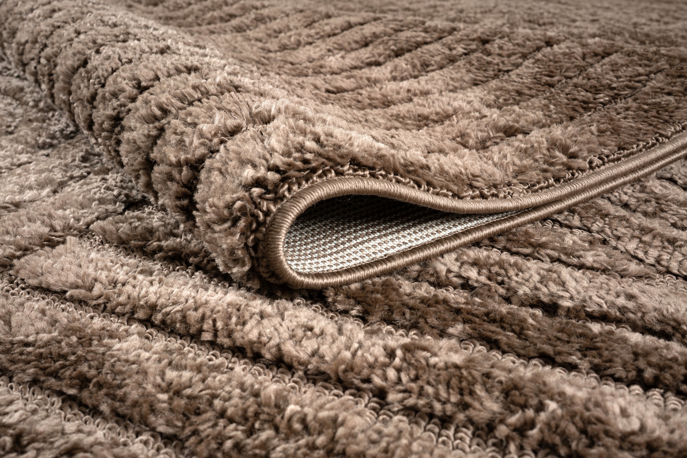 GOODproduct Teppich »Jonne, Boho-Design, Scandi, Designteppich« rechteckig 20 mm Höhe Hoch-Tief, 3D Optik, skandinavischer Stil, Wohnzimmer, Schlafzimmer