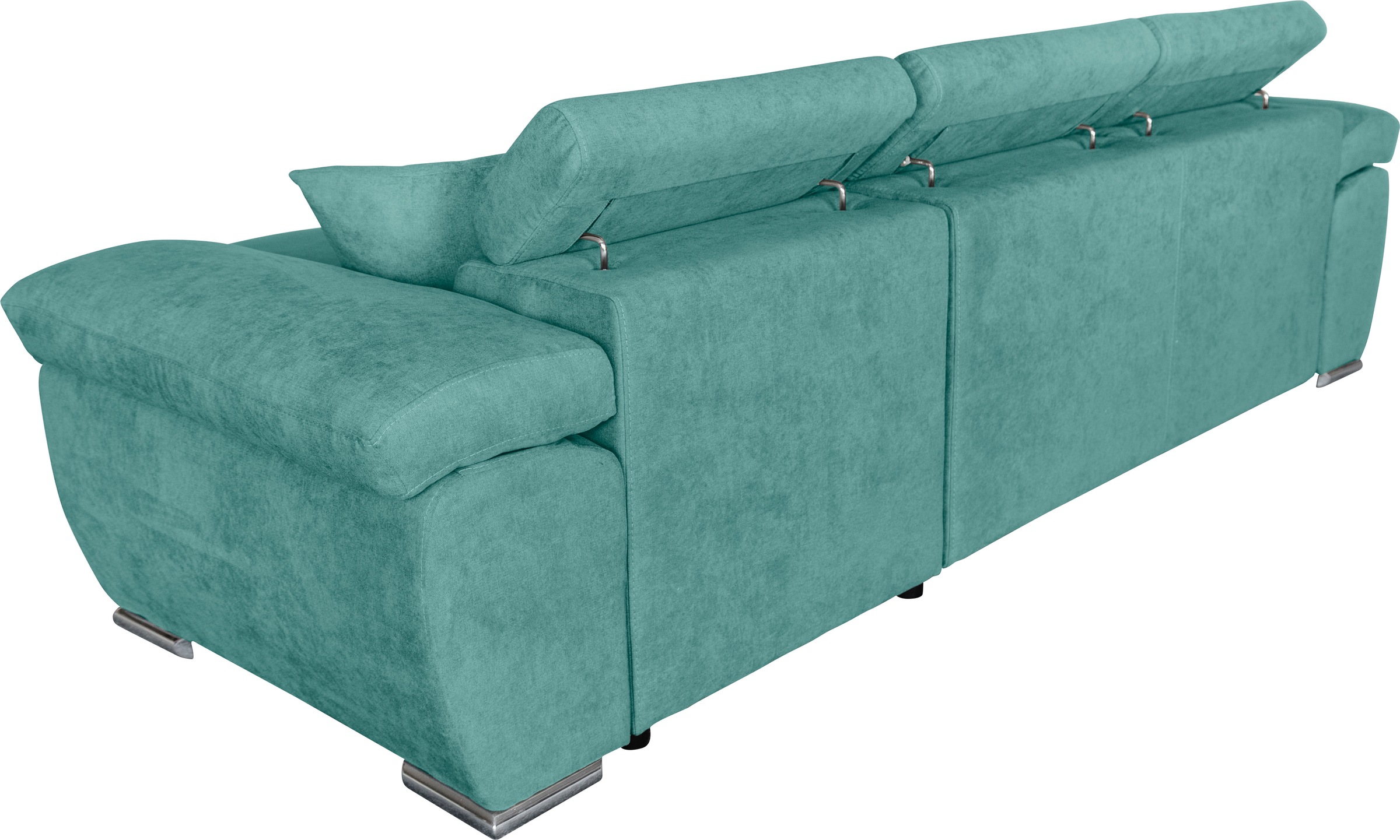 GEPADE Ecksofa »Conny, L-Form«, Schlaffunktion, Bettkasten, Recamiere beidseitig montierbar