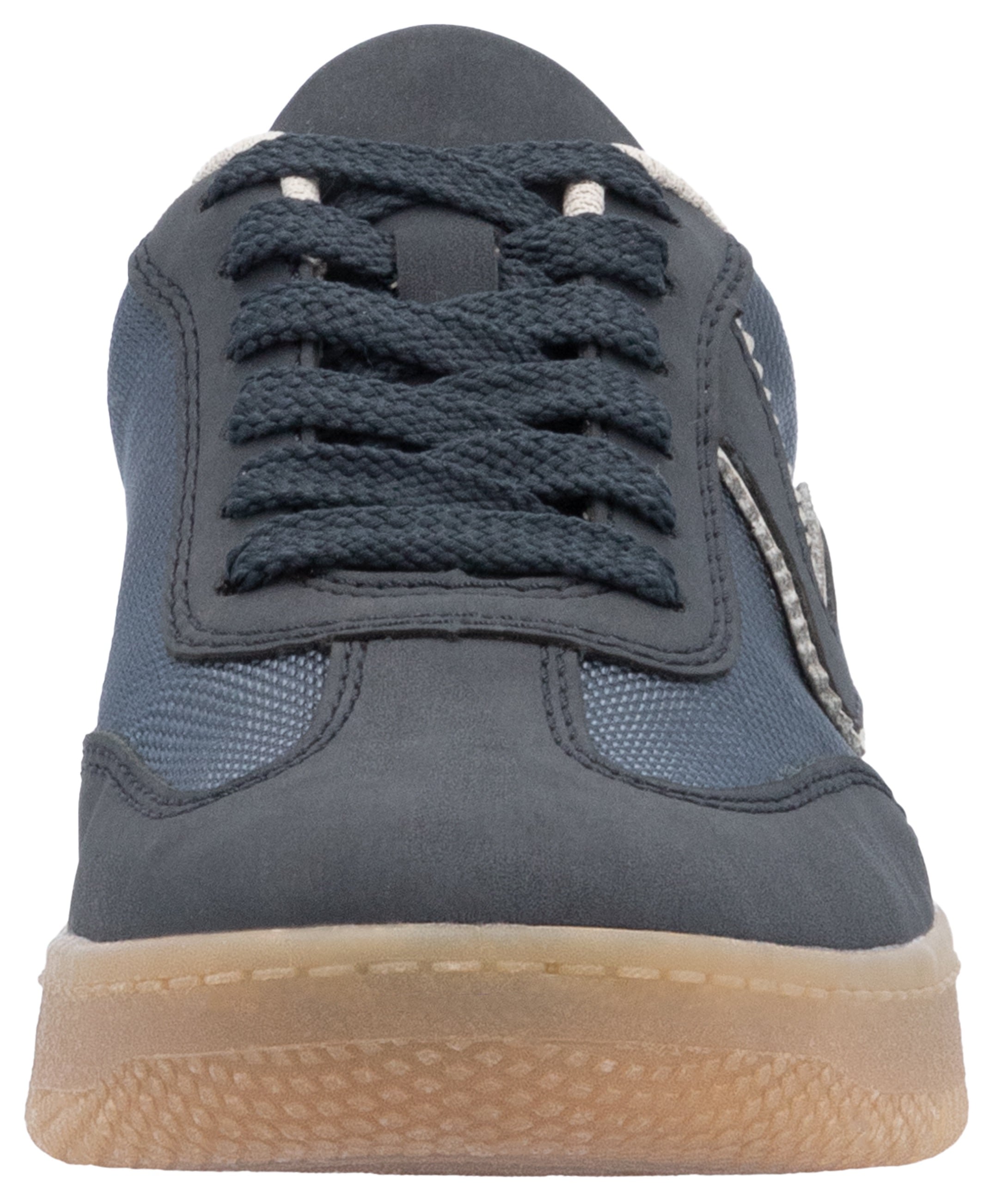 RIEKER Sport Plateausneaker, Freizeitschuh, Halbschuh, Schnürschuh in veganer Verarbeitung