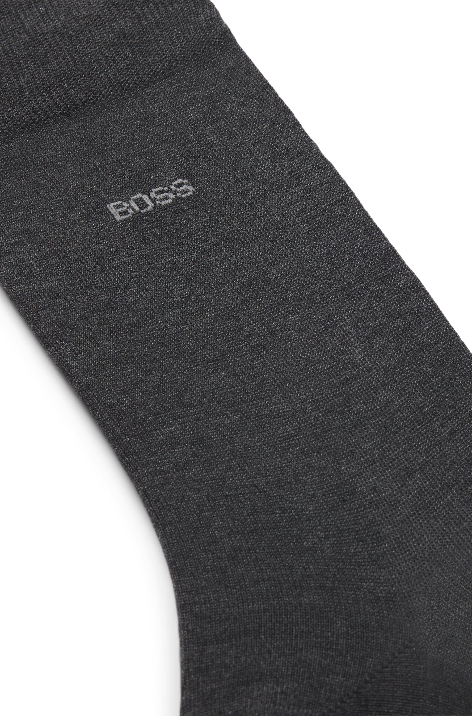BOSS Businesssocken »George RS Uni MC« Packung,  mit dezentem, eingestricktem  BOSS Logo-Schriftzug