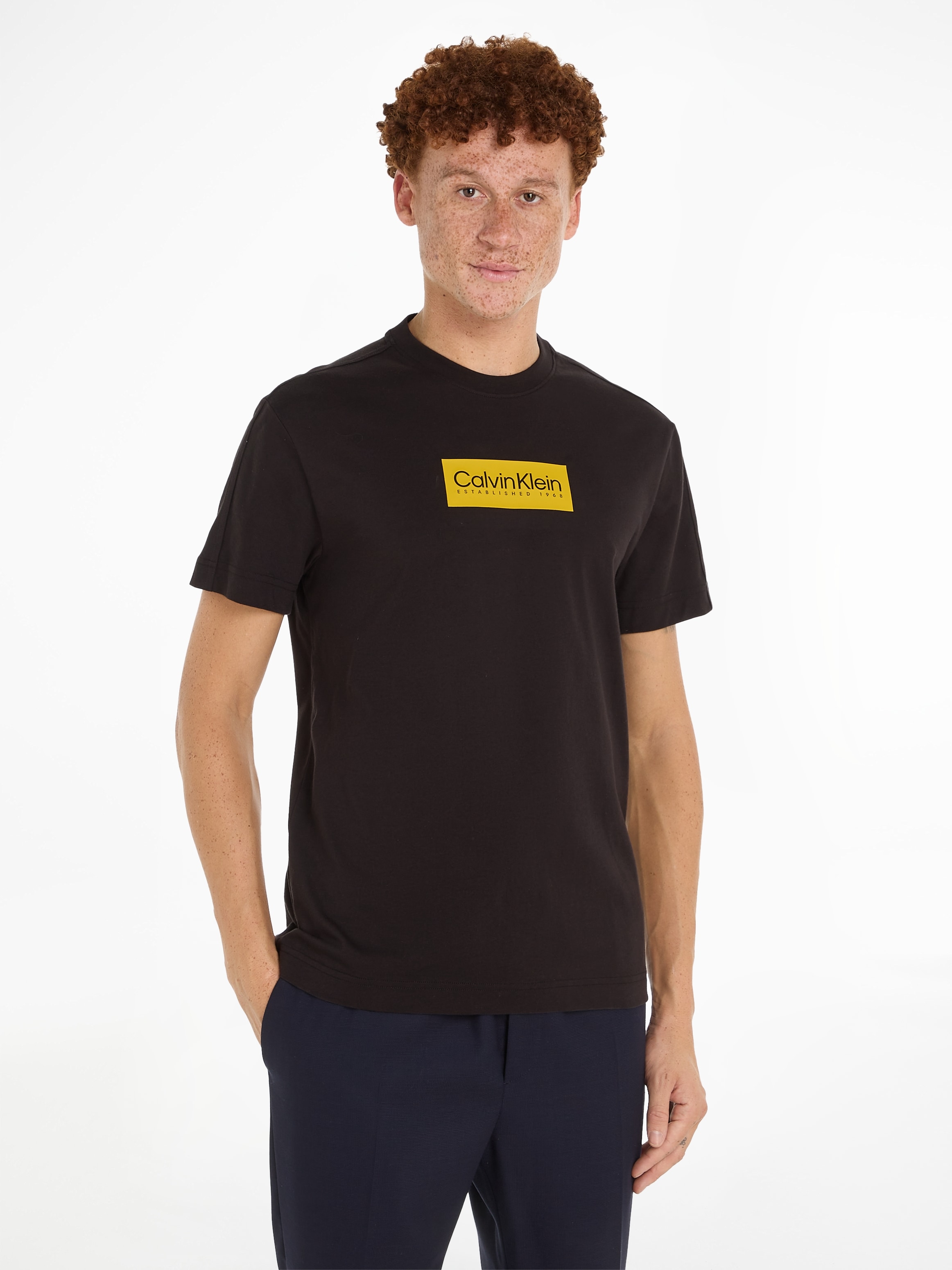 T-Shirt »RAISED RUBBER LOGO T-SHIRT«