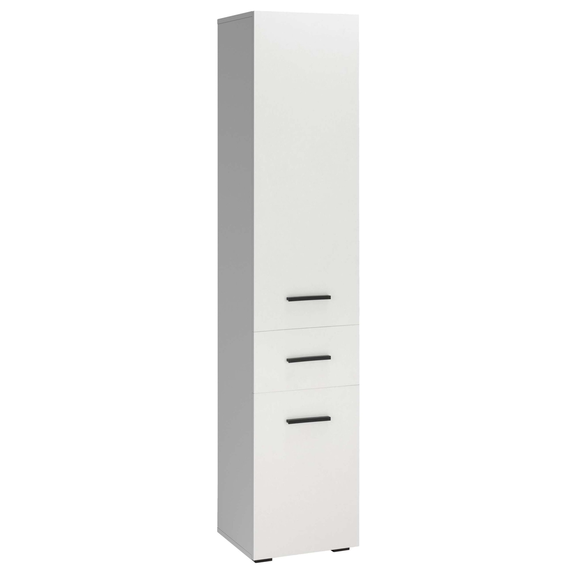 Image of welltime Hochschrank "Skara" 3 verstellbaren Einlegeböden hinter den Türen, Breite 38cm, Höhe 180cm
