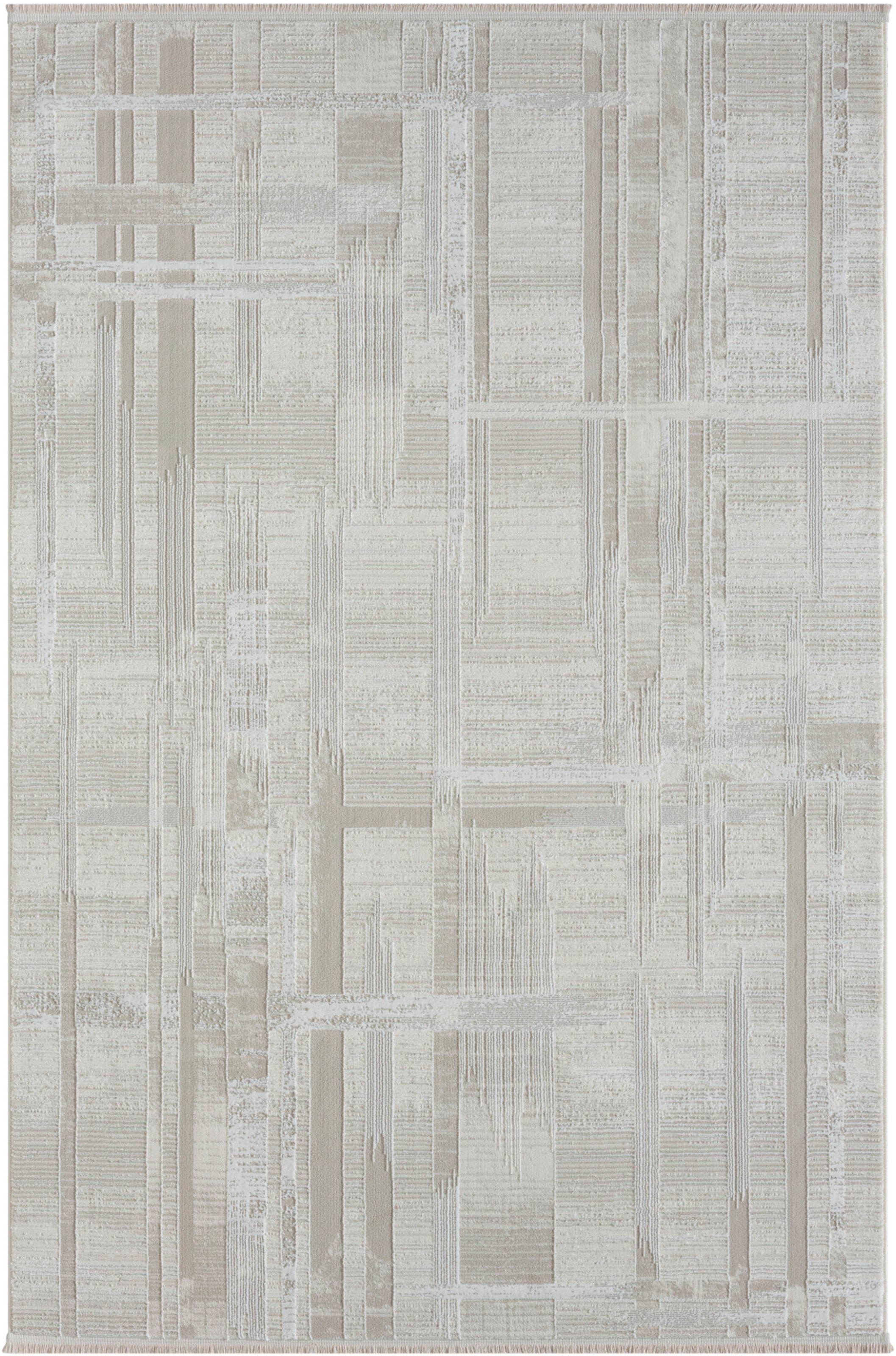 Myflair Möbel & Accessoires Tapis »My Favorite« Rectangulaire 10 mm Höhe Kurzflor, Retro-Style, mit Fransen, besonders weich