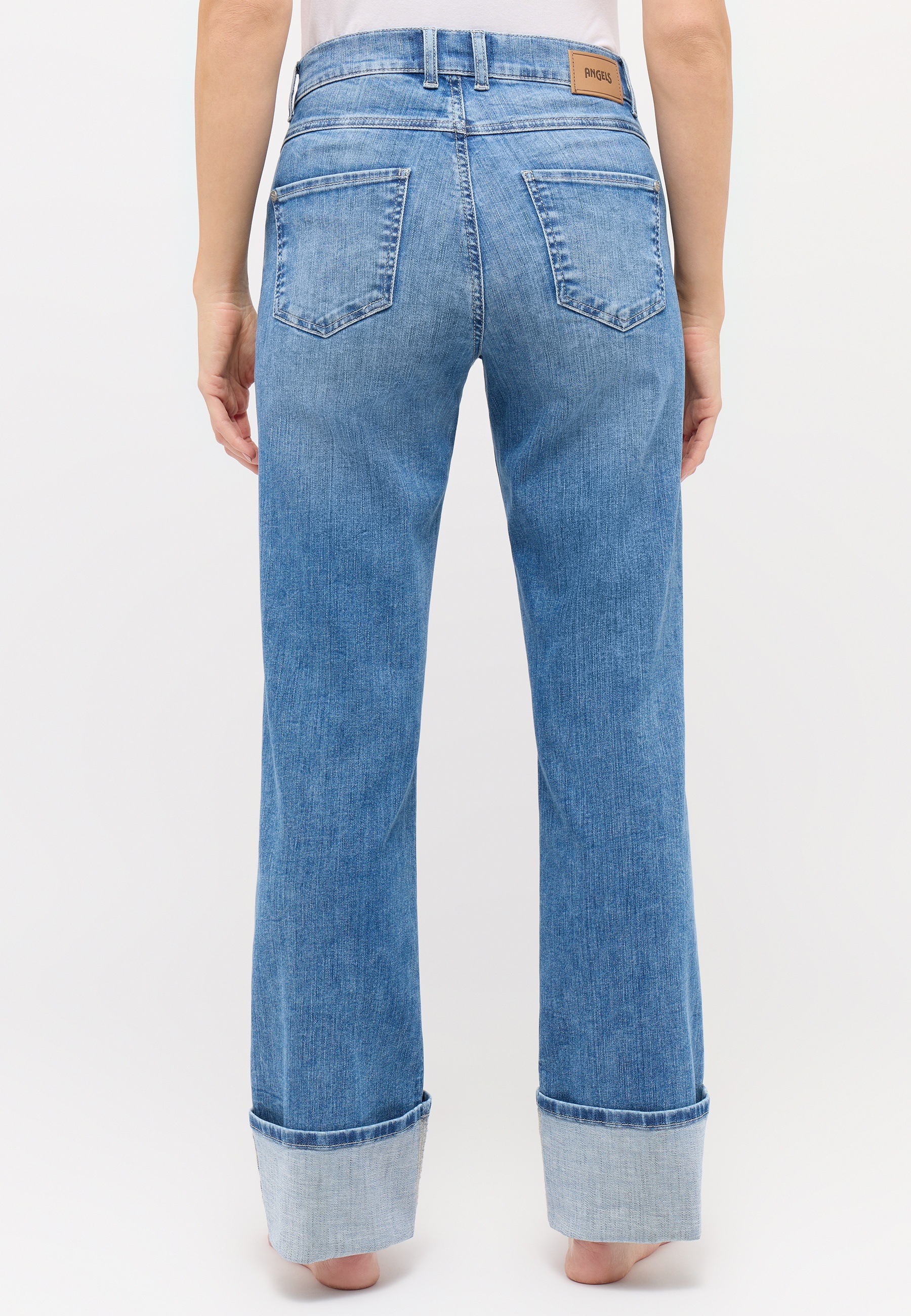 ANGELS Jeans droit »LARA TU« mit umgeschlagenem Bein